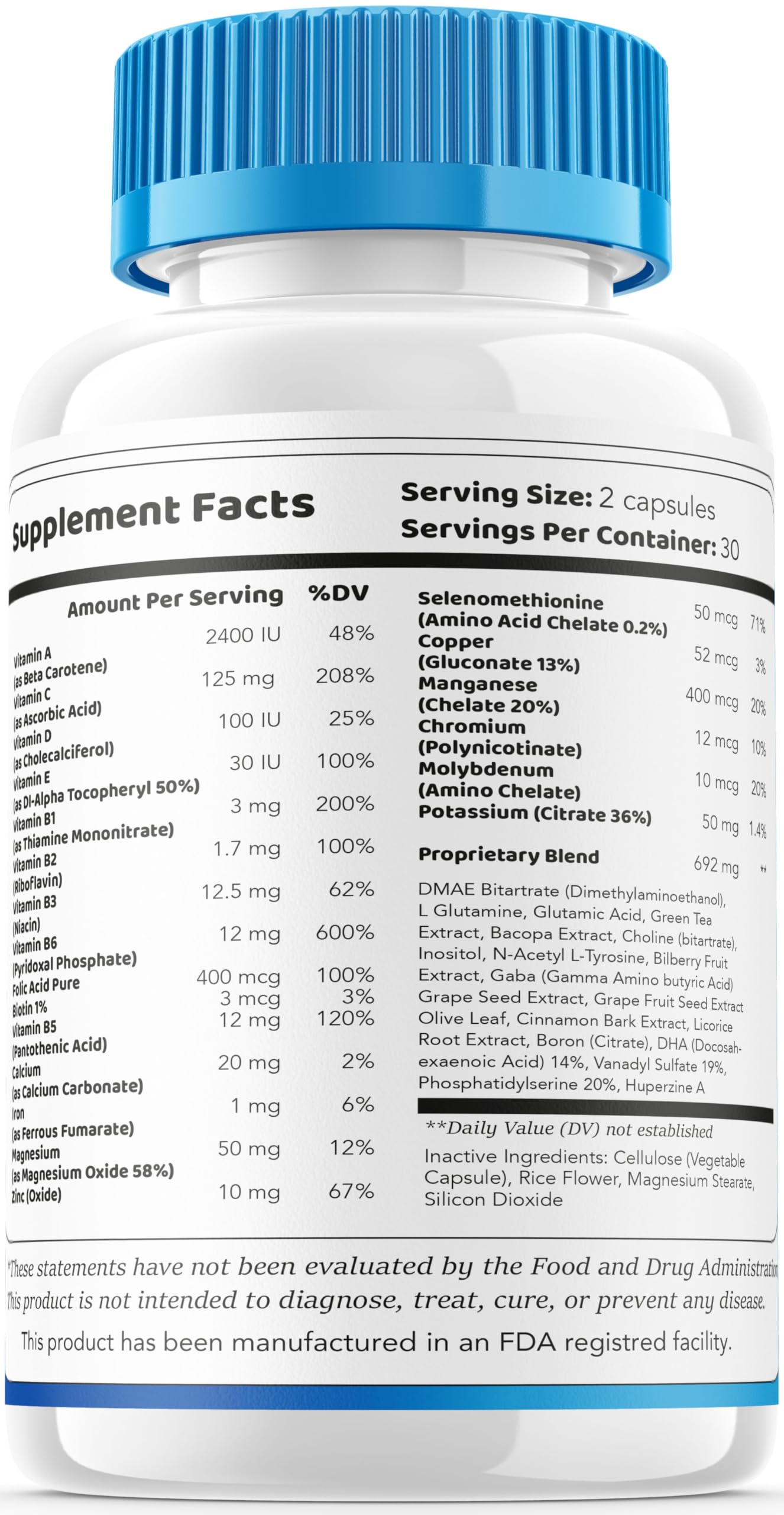 The Sunrise Brand Cognicare Pro Capsules 120 Count