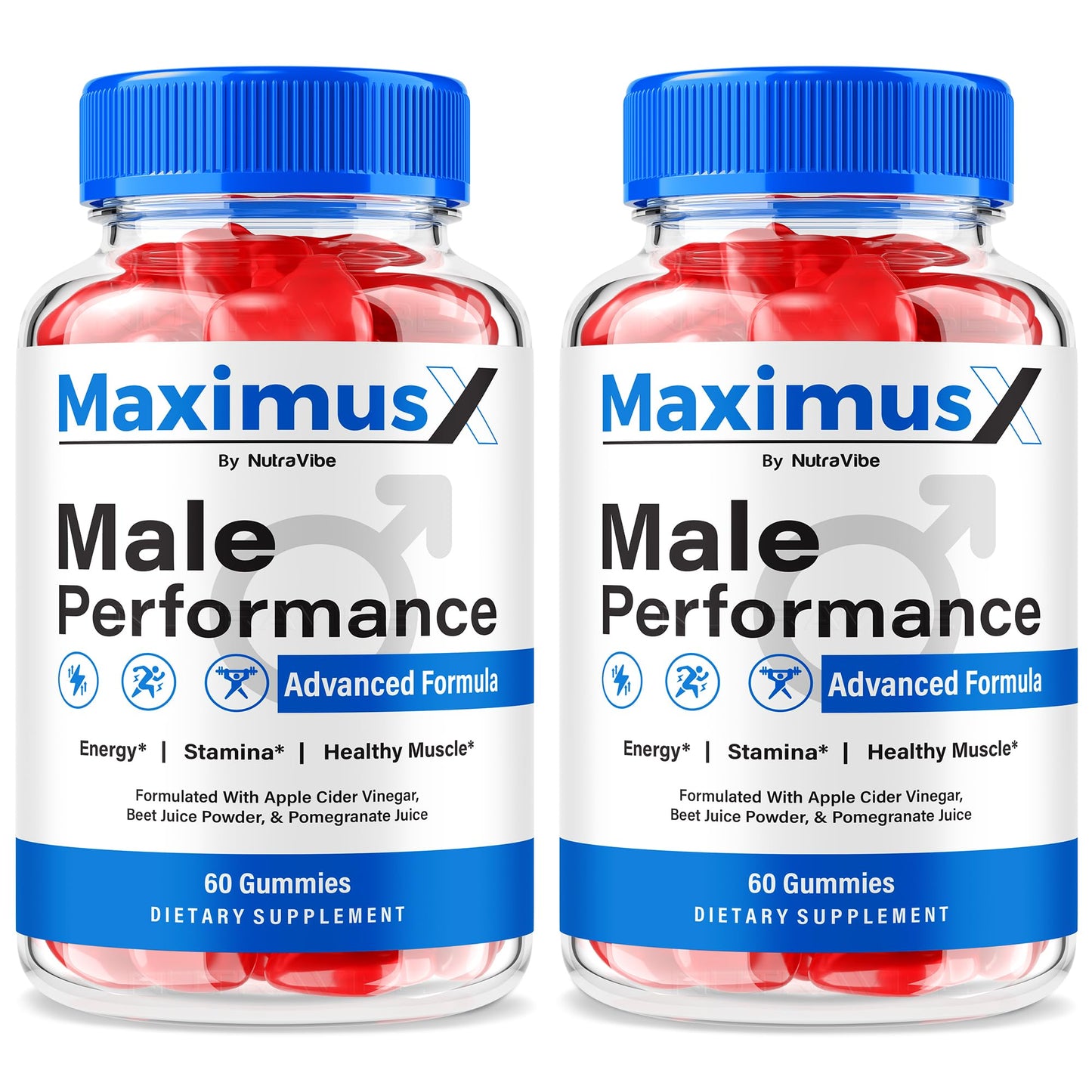 NutraVibe Maximus X Gummies 120 Gummies