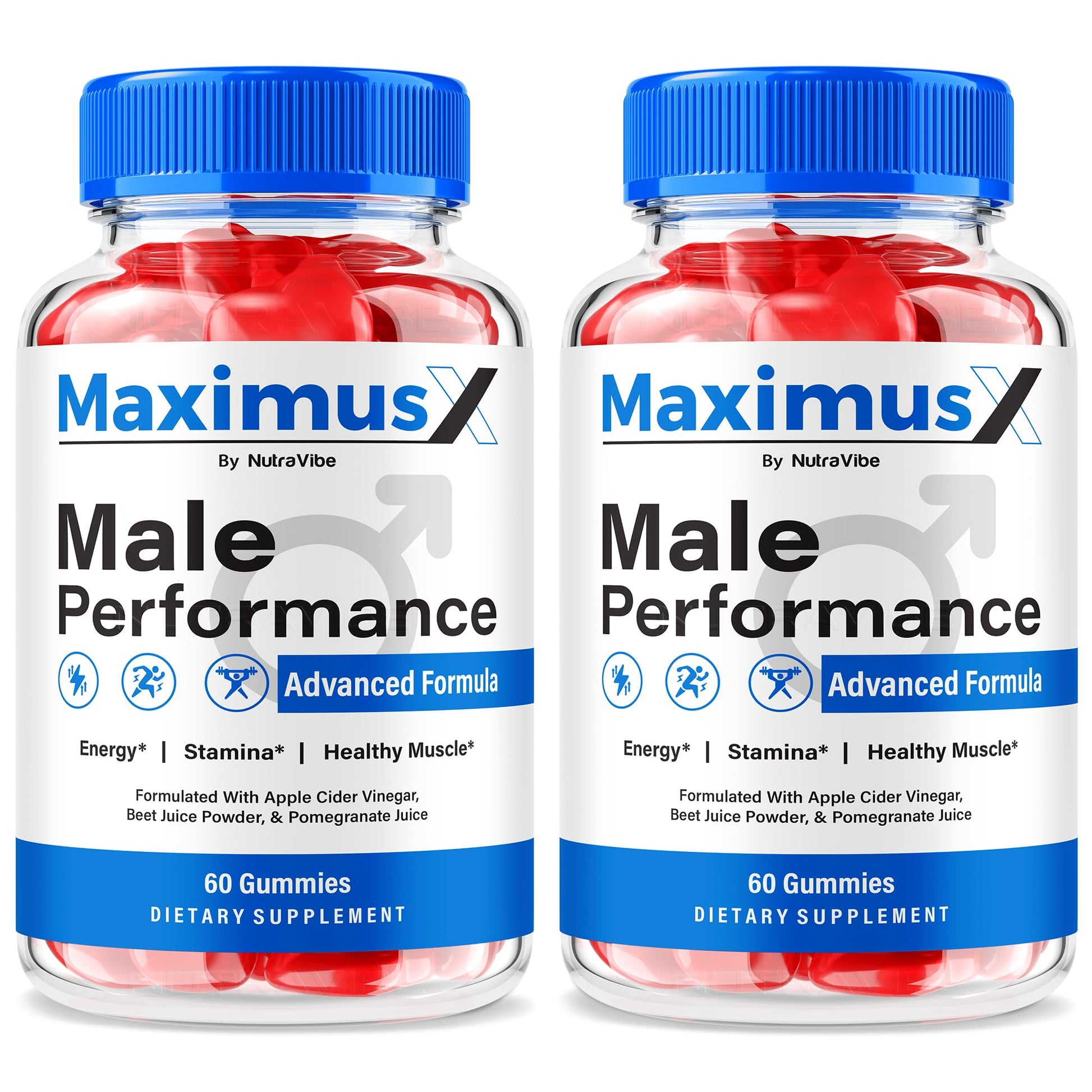 NutraVibe Maximus X Gummies 120 Gummies