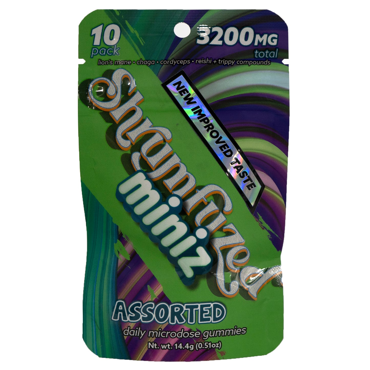 Shrumfuzed Miniz Proprietary Nootropic Gummy, 10-count