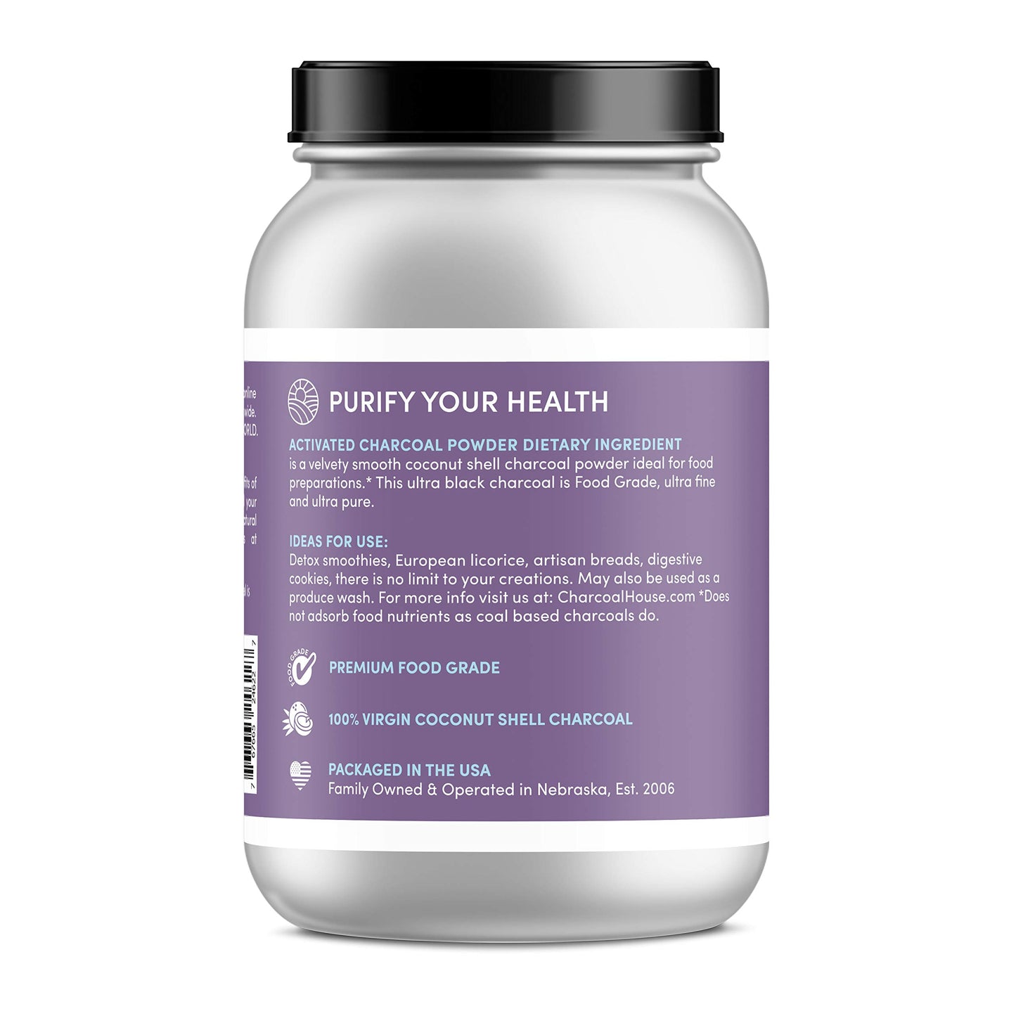 Charcoal House Coconut Activated Charcoal Powder 22
