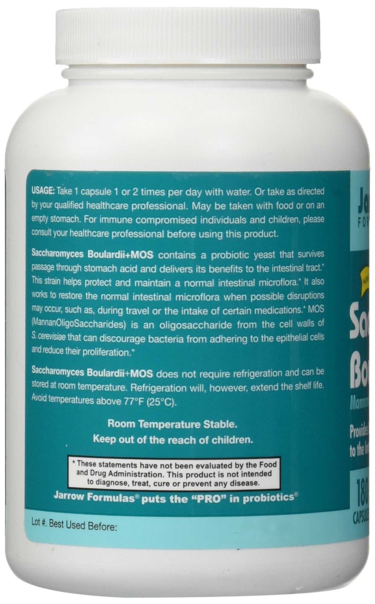Jarrow Formulas Probiotics Bundle with Saccharomyces Boulardii 5 Billion CFU and Dr Formulated Probiotics for Women 50 Billion CFU, Capsules, 210