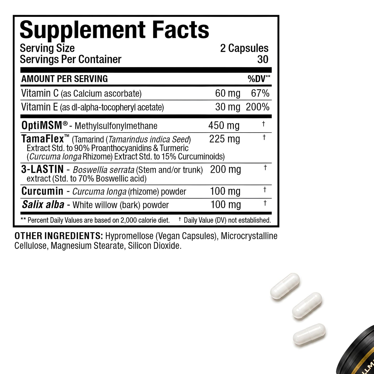 ALLMAX Advanced AllFlex Joint Support Capsules, 60 Capsules