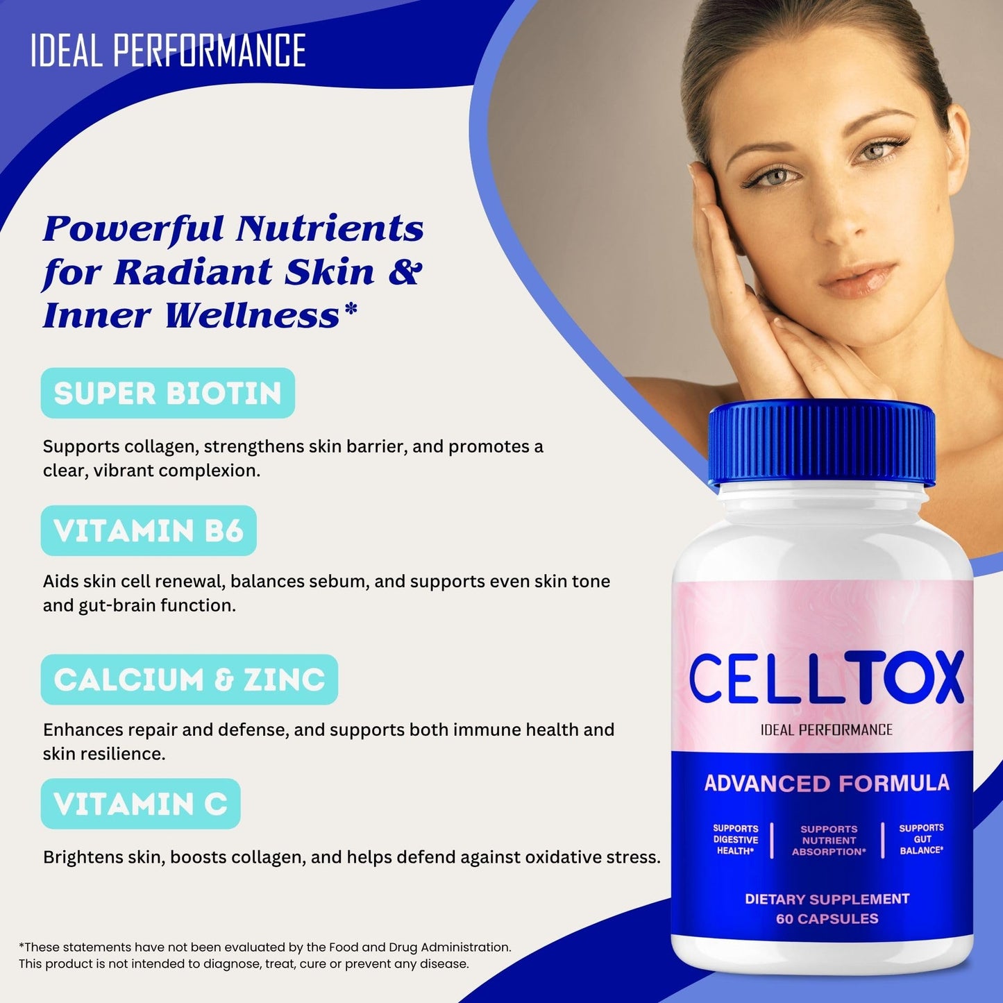 IDEAL PERFORMANCE CellTox Capsules 180 Capsules