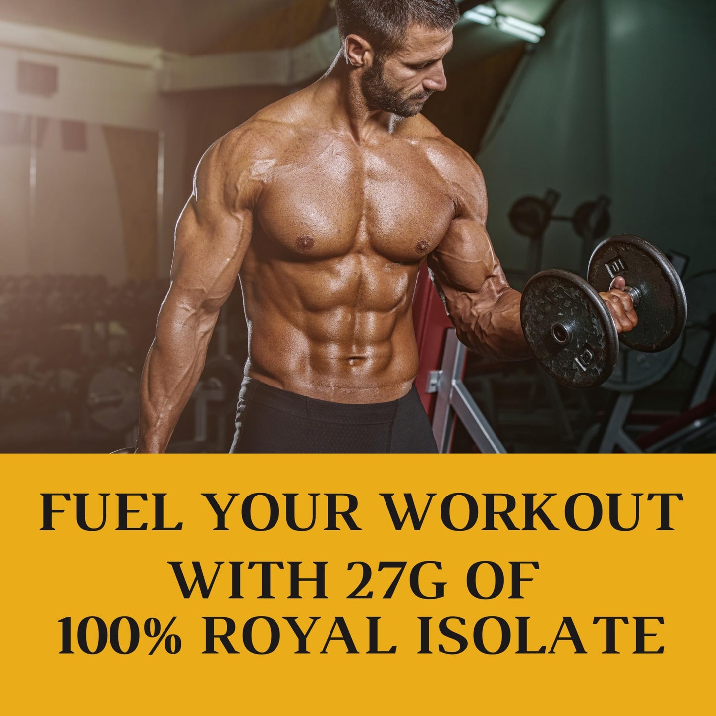 Royal Sports Nutrition RSN Royal 100% Isolate Protein Powder, 2 lbs, Strawberry Sensation