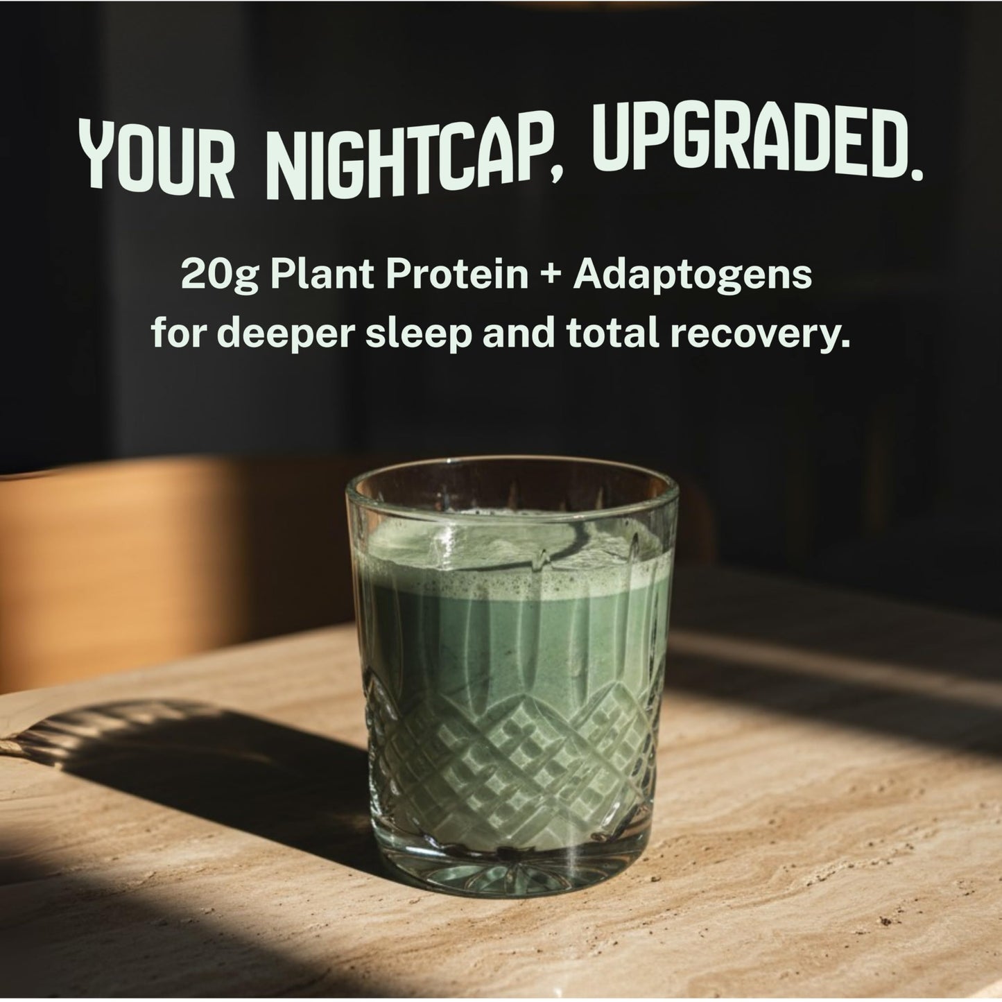 Better Tomorrow Nighttime Recovery Protein Powder 8-in-1 Sleep & Muscle Recovery, 20 Servings