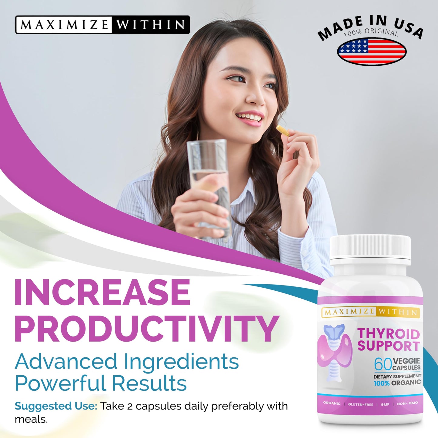 Maximize Within Thyroid Support Capsule 60