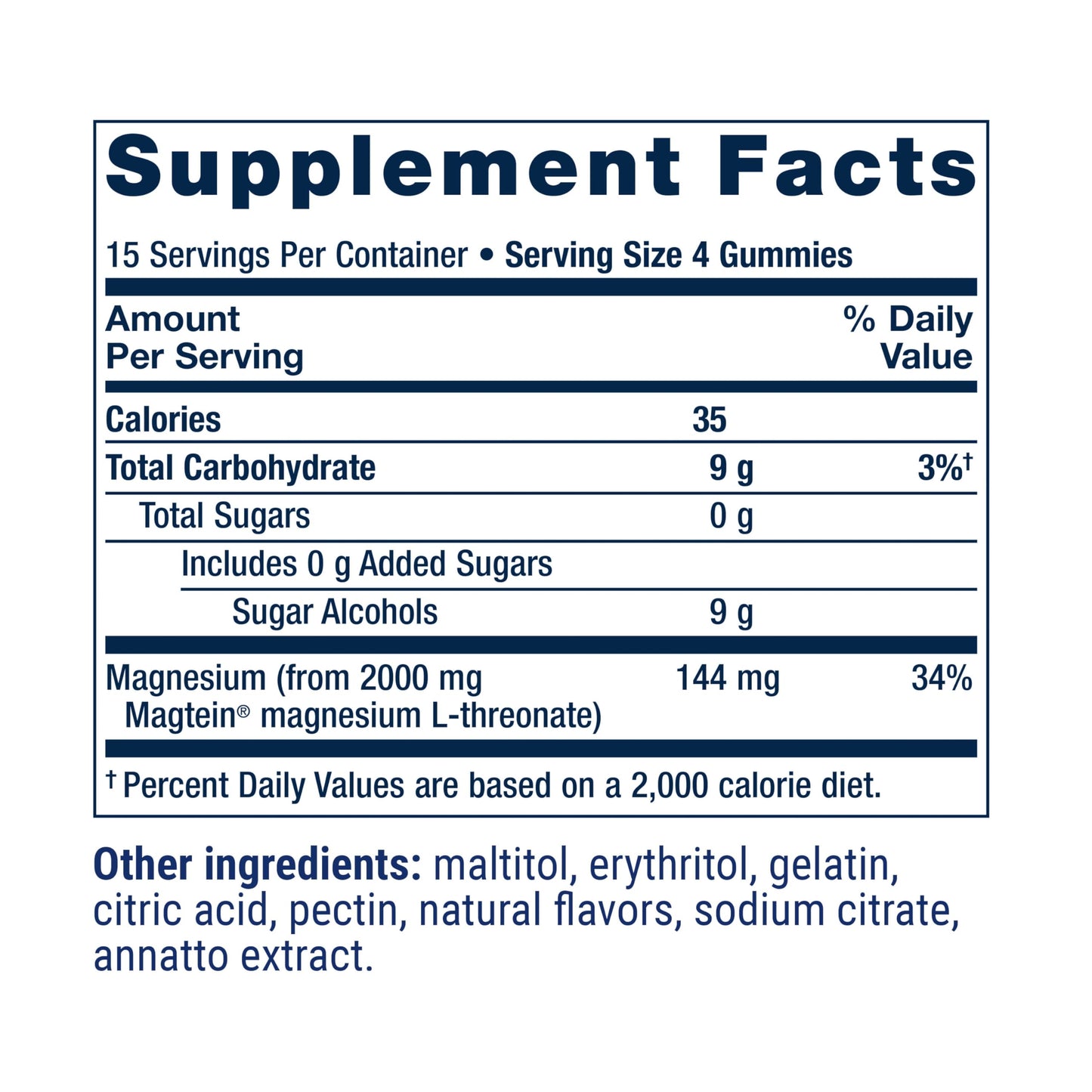 Life Extension Neuro-Mag Magnesium L-Threonate Gummy, 60 Gummies
