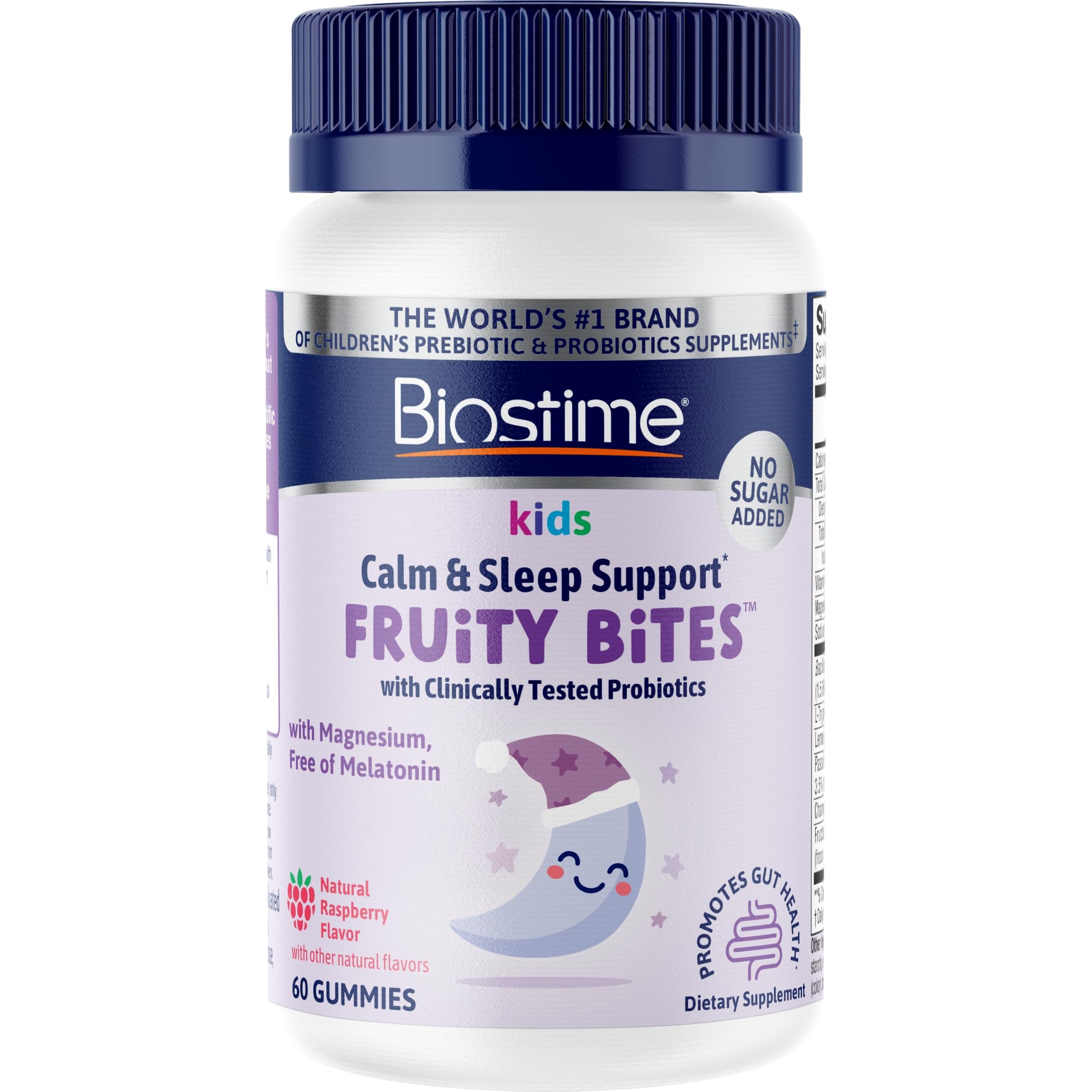 Biostime Kids Sleep Fruity Bites Gummies, 60 Count
