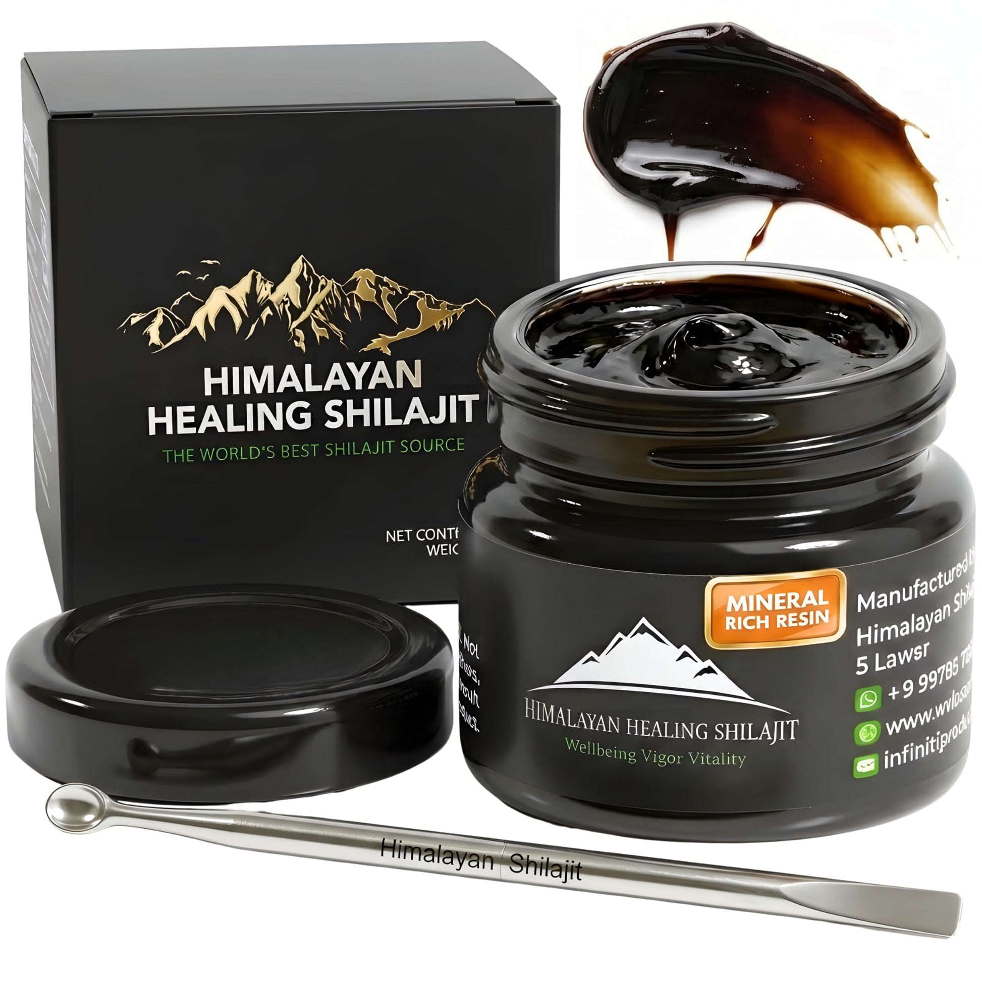 Himalayan Shilajit Gold Grade Himalayan Shilajit Resin Softgel 1.05 oz