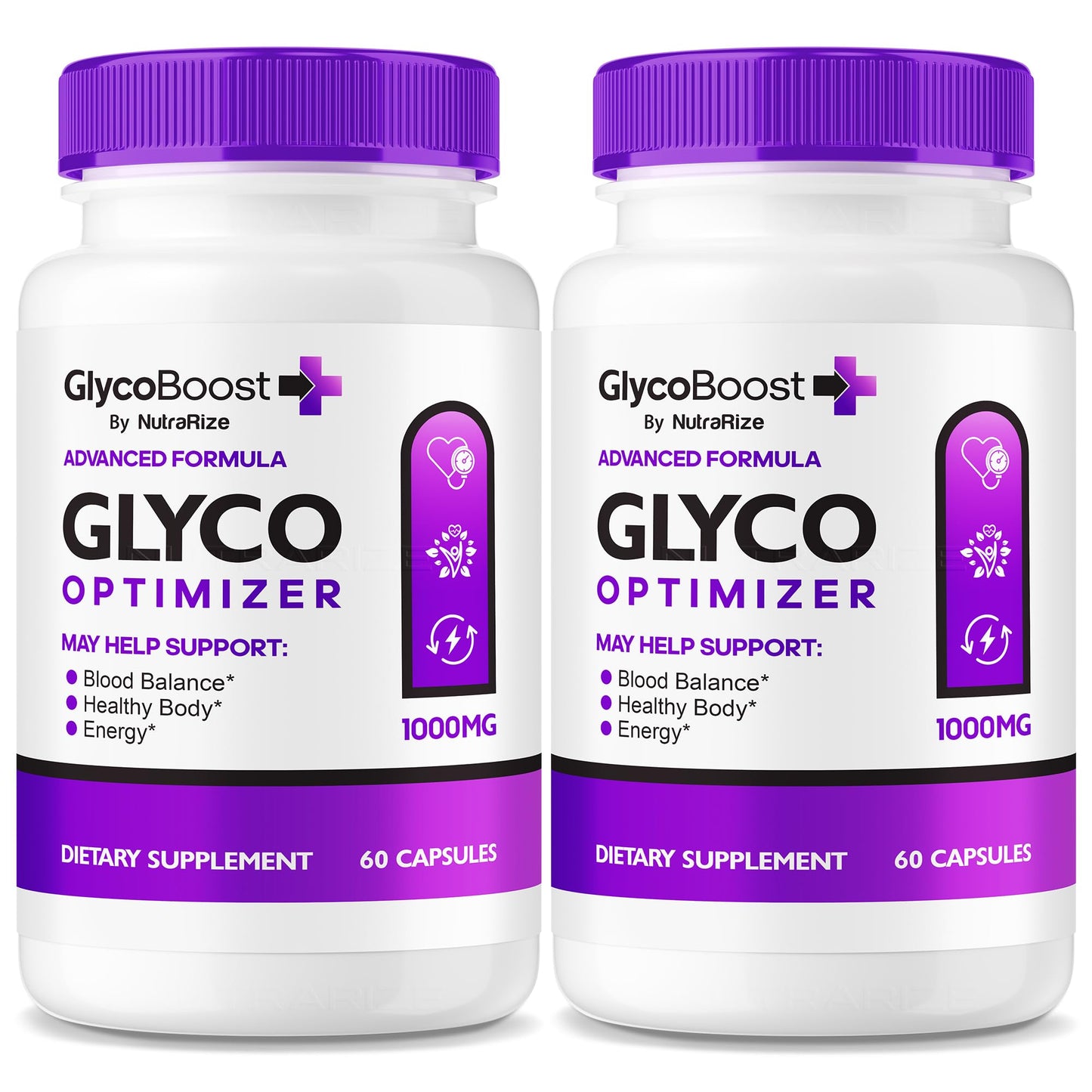 NutraRize GlycoBoost Blood Support Formula 120 Capsules