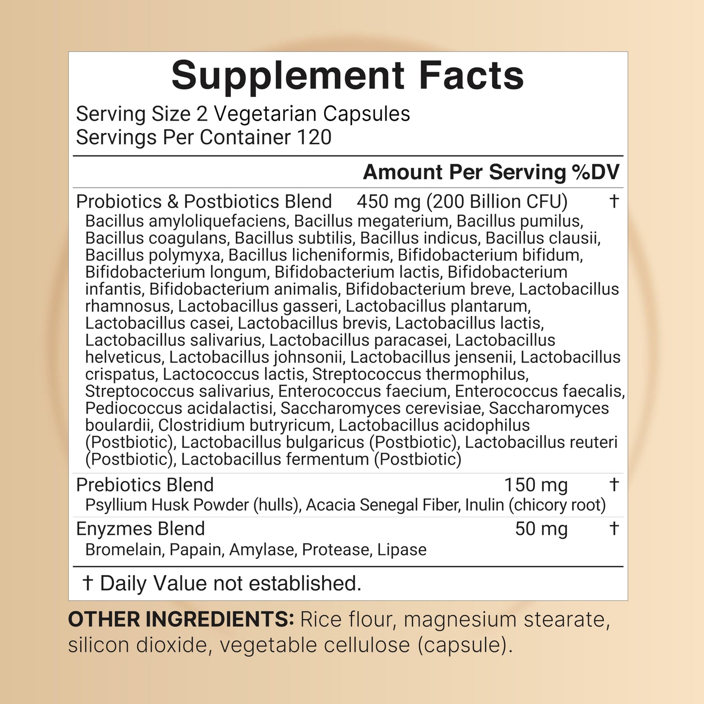 NatureBell Probiotic 200 Billion CFU – 40 Strains Per Serving, 240 Veggie Capsules