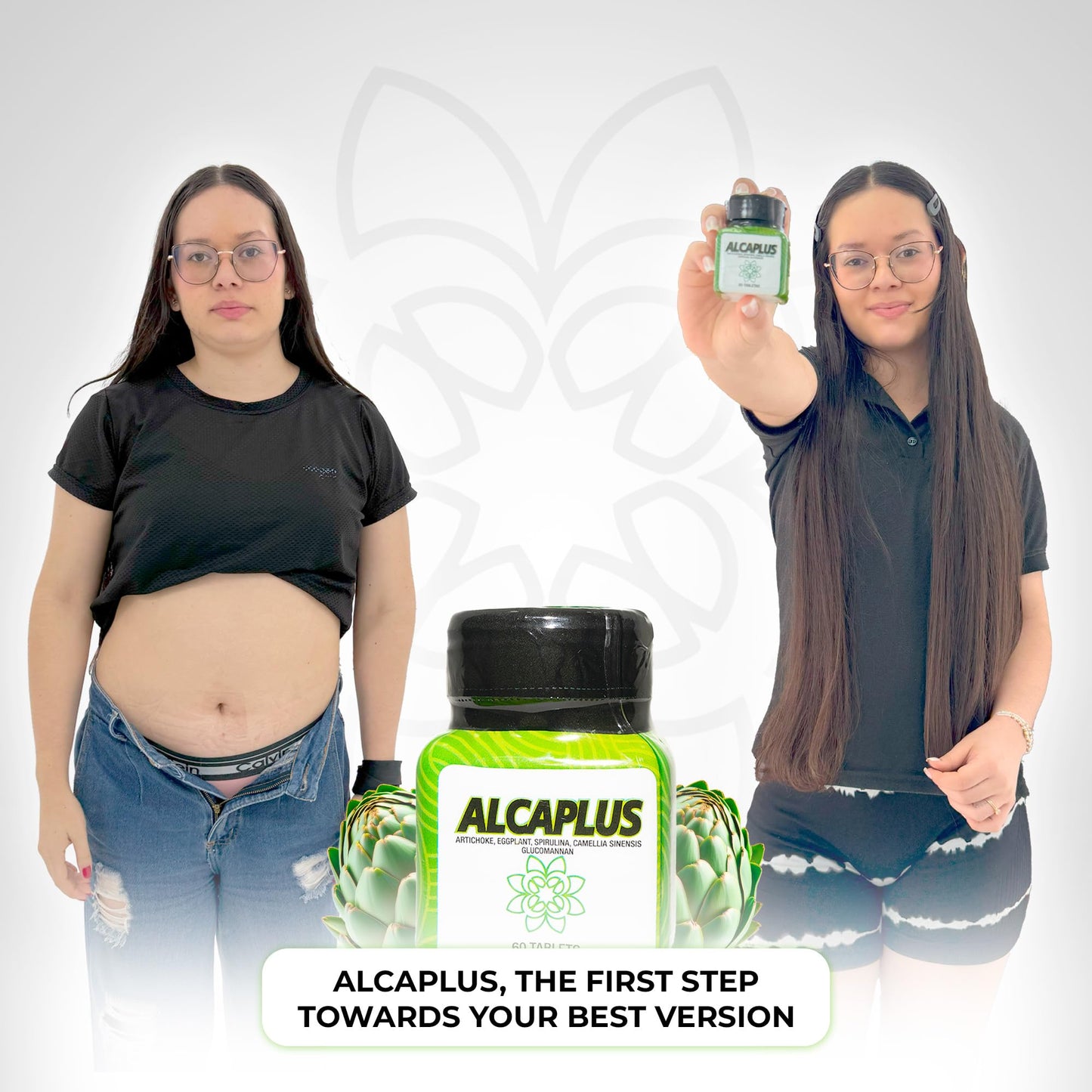 ALCAPLUS Original Natural Weight Loss Pills for Detoxifying and Controlling Appetite Caplets, 3