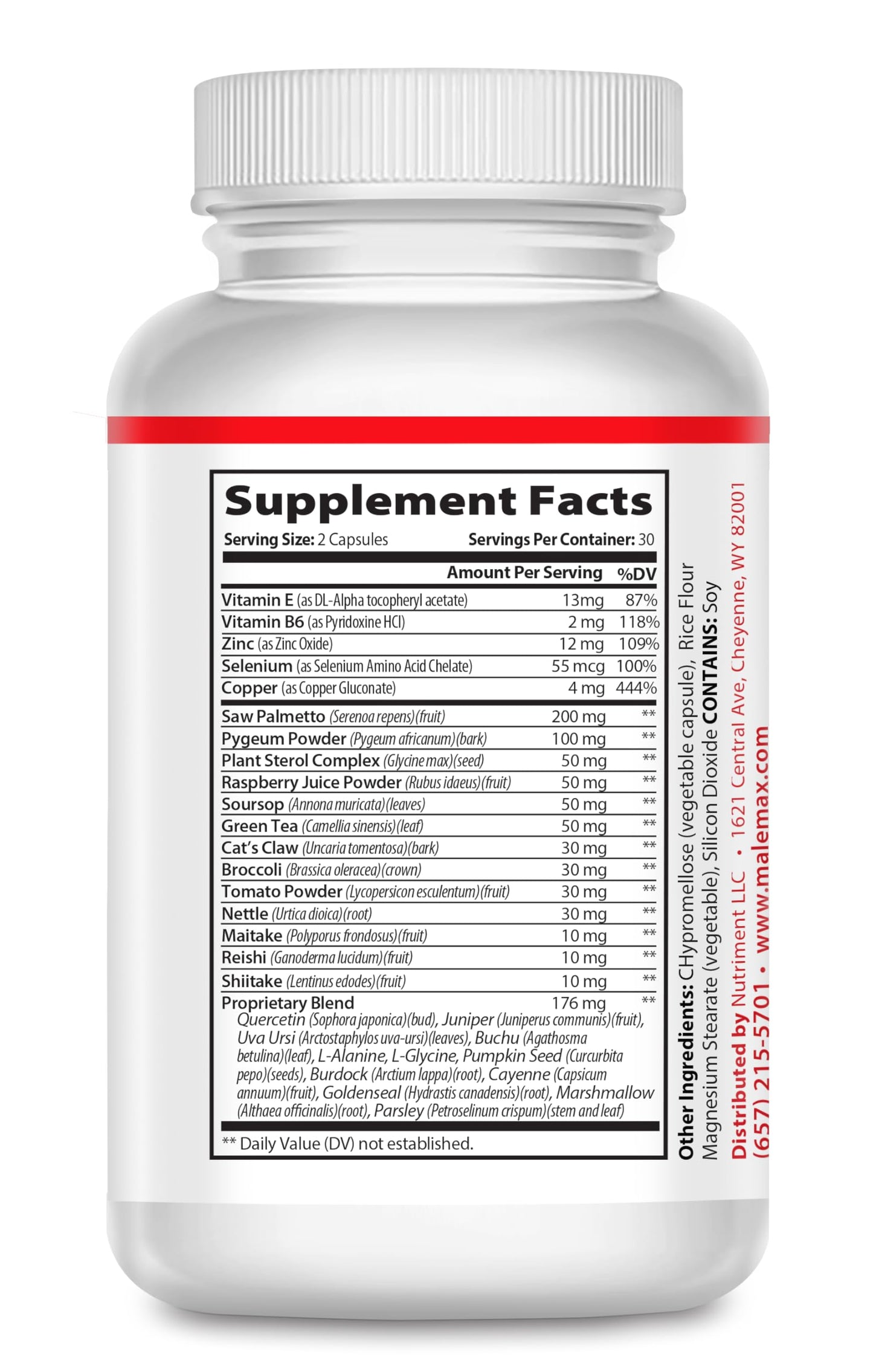MaleMax Ejacumax Vitality Prenatal Vitamins for Men 60 Capsules