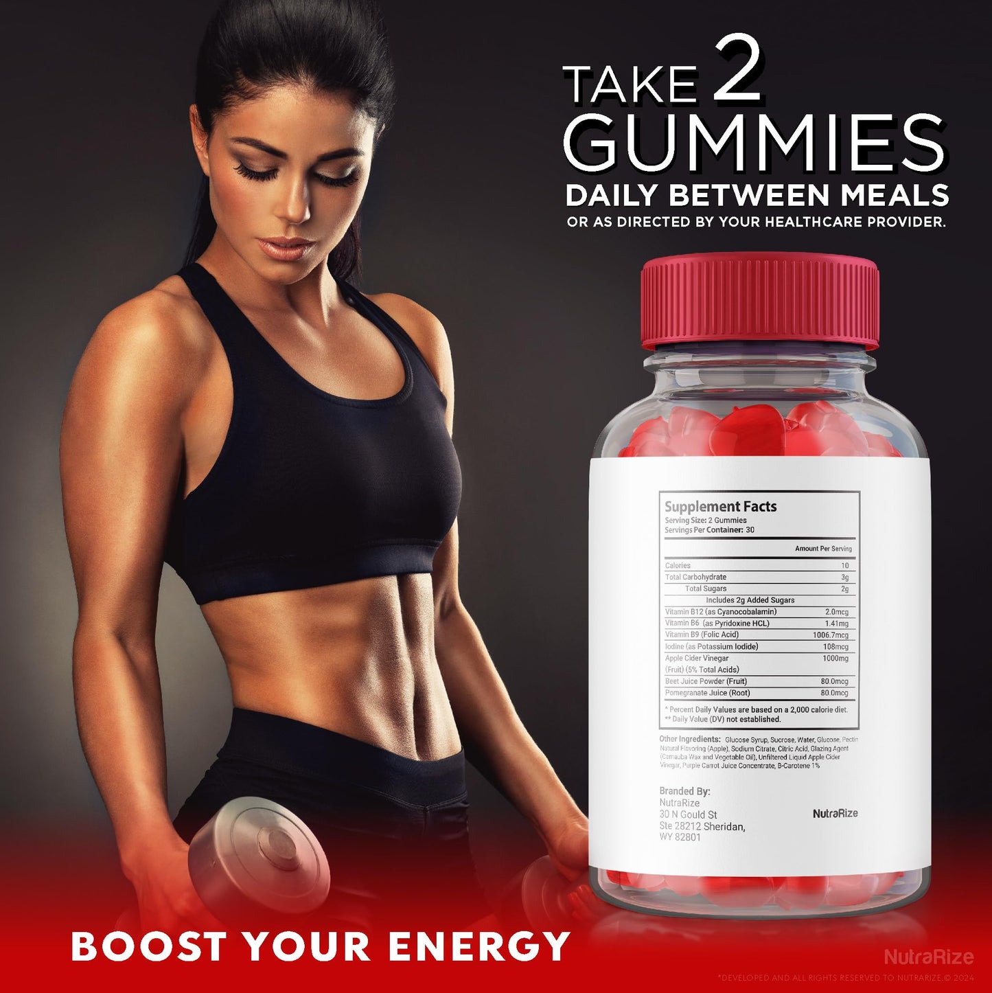 NutraRize ActivLife Keto ACV Gummies 300 Gummies