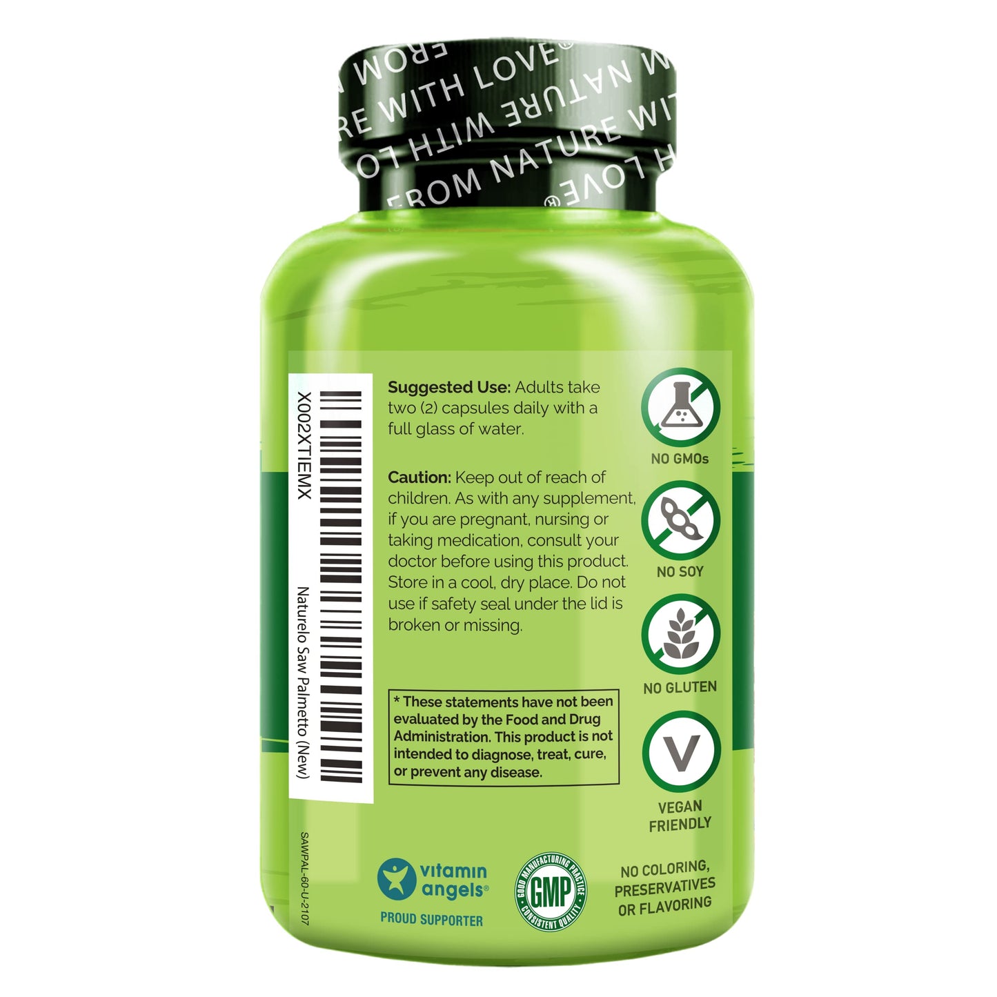 NATURELO Prostate & Urinary Health 120 Capsules