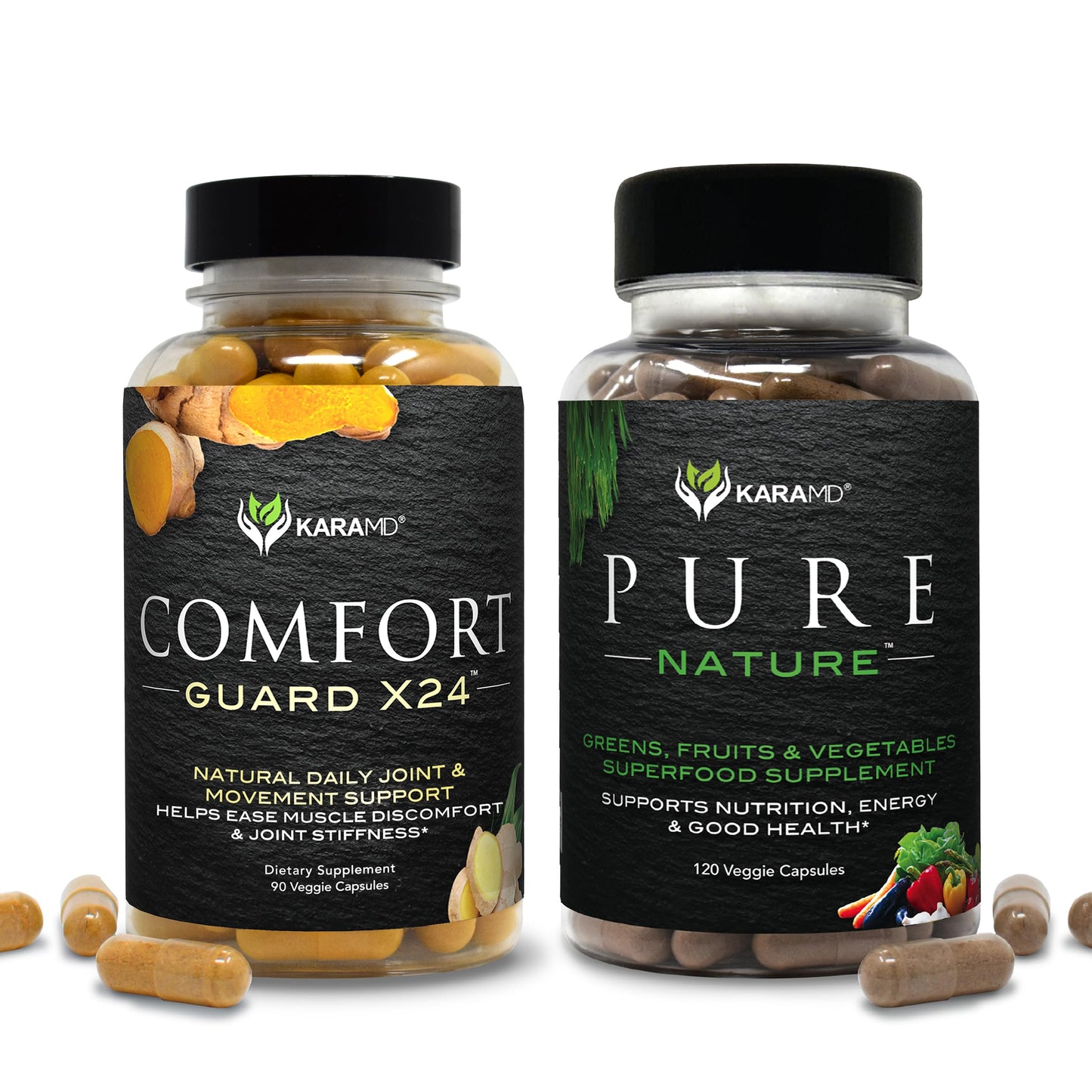 KaraMD Pure Nature & Comfort Guard Bundle Capsule, 210 Capsules