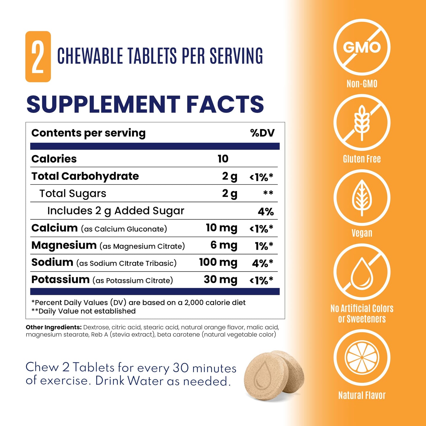 SaltStick Electrolyte FastChews Chewable 60 Count