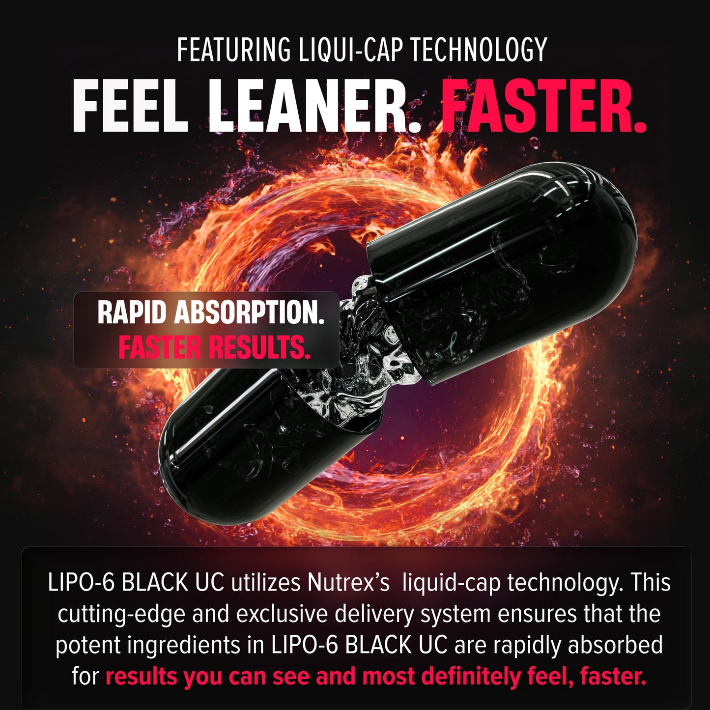 Nutrex Research Lipo-6 Black Ultra Concentrate Capsule, 60 Count