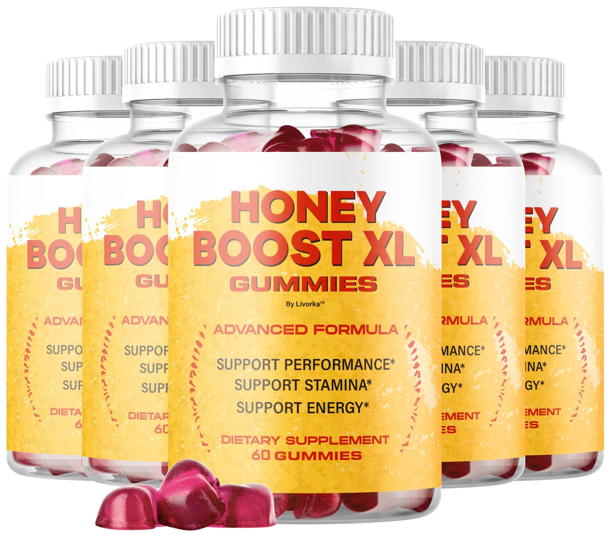LIVORKA Honey Boost XL Gummies 300 Gummies