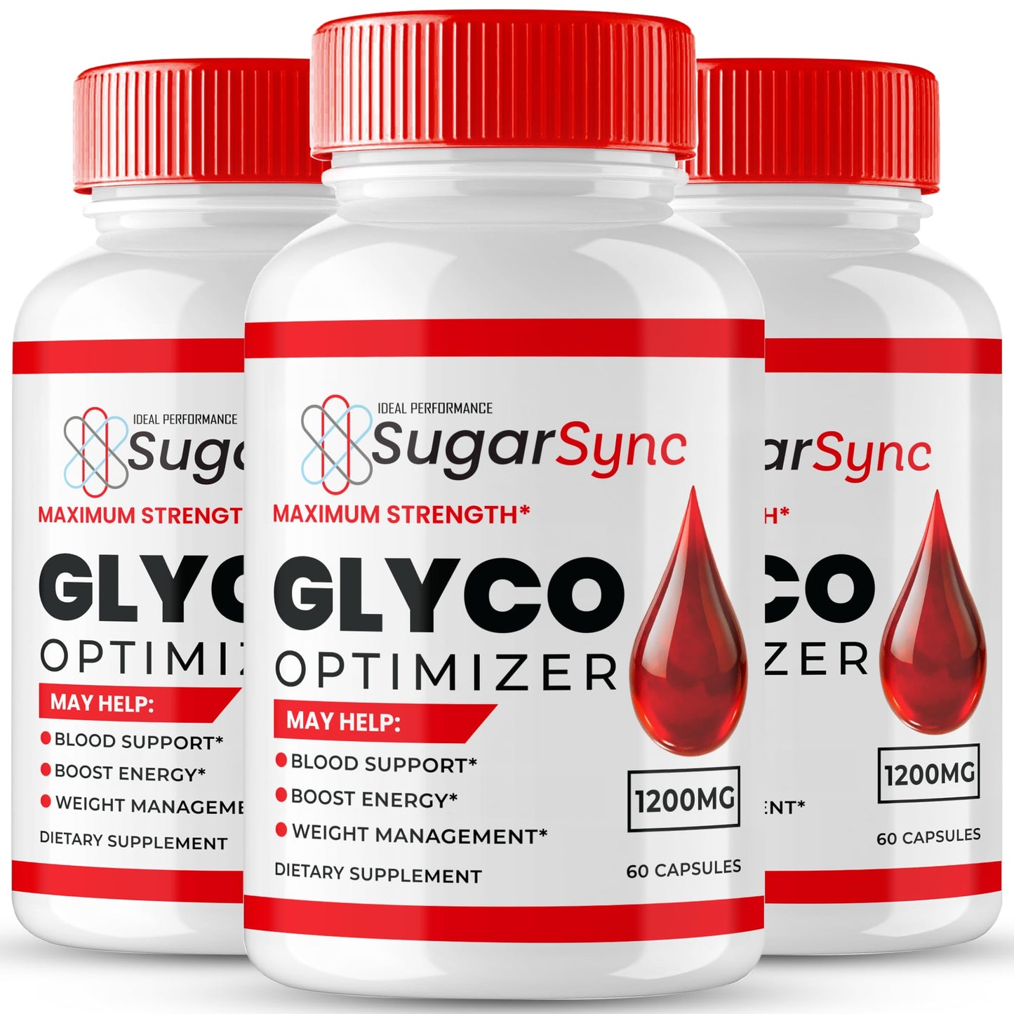 IDEAL PERFORMANCE Sugar Sync Glyco Optimizer 180 Capsules