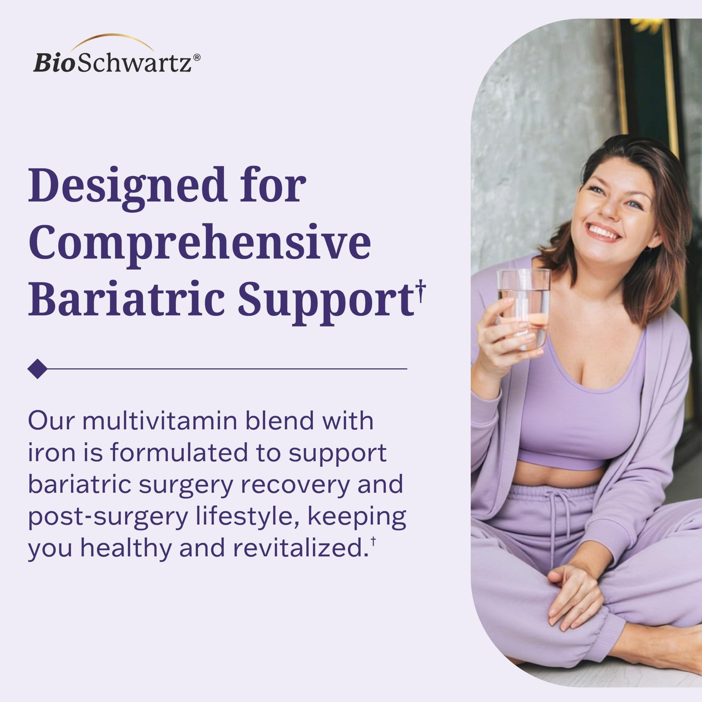 BioSchwartz Bariatric Multivitamin with Iron 60 Tablets