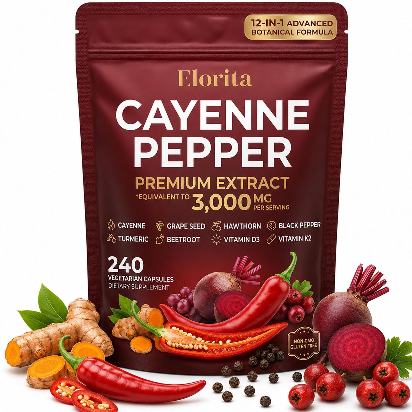 Orthoclip Cayenne Pepper Softgels 1 Count
