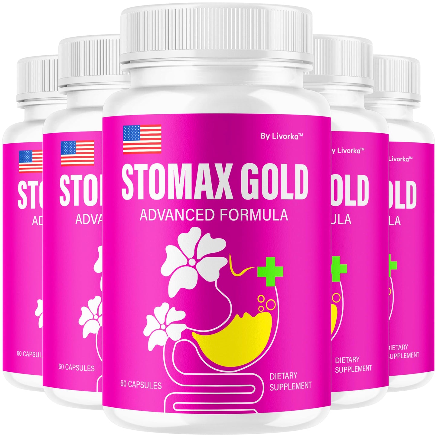 LIVORKA Stomax Gold 300 Capsules
