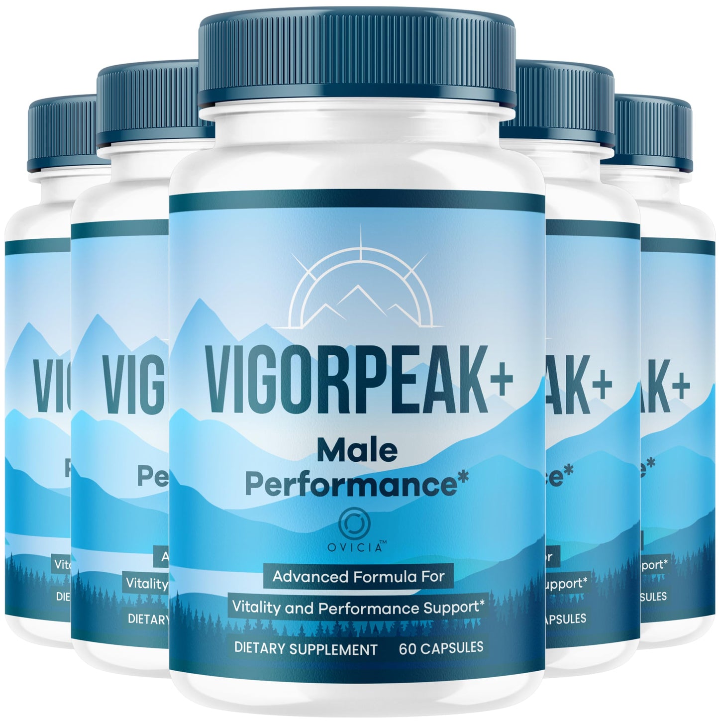 OVICIA Vigor Peak Capsules, 300 Capsules