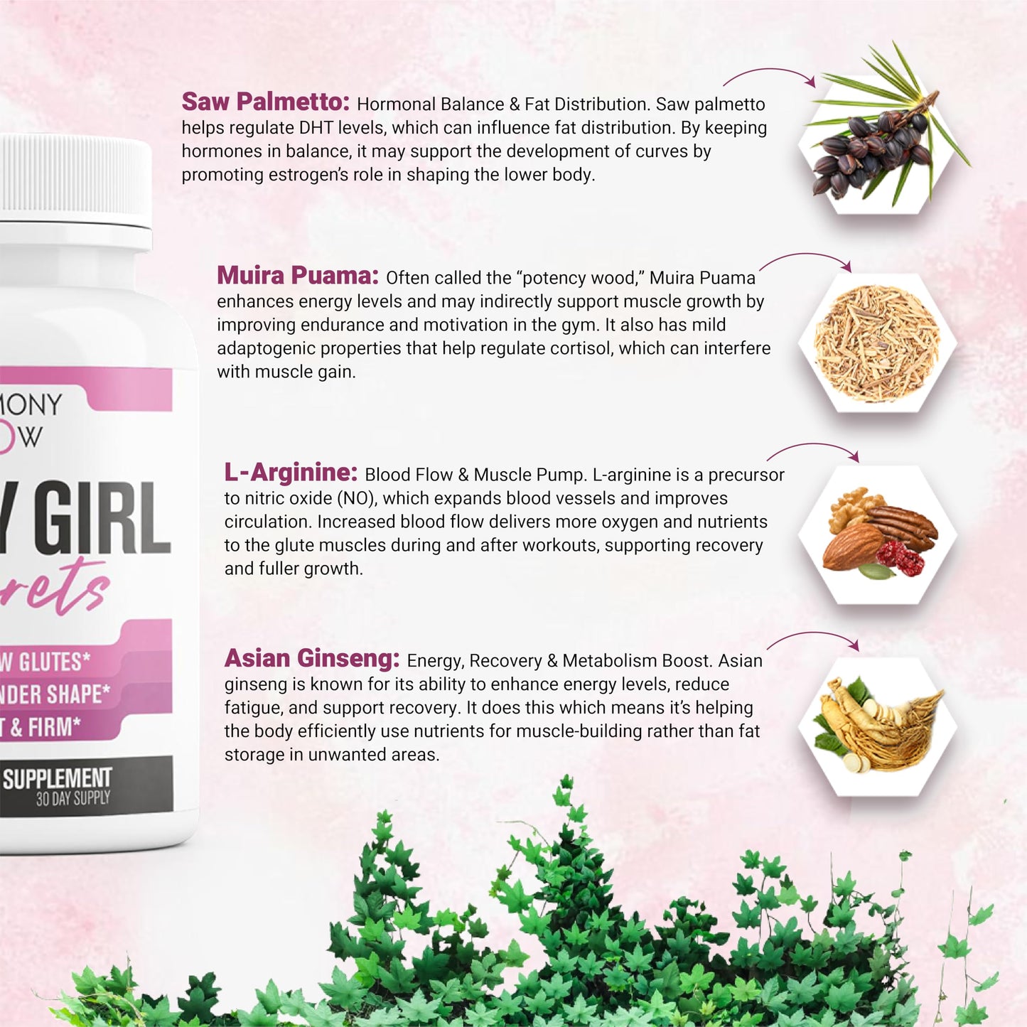 EPN Supplements Curvy Girl Secrets Weight Gainer Capsules 60