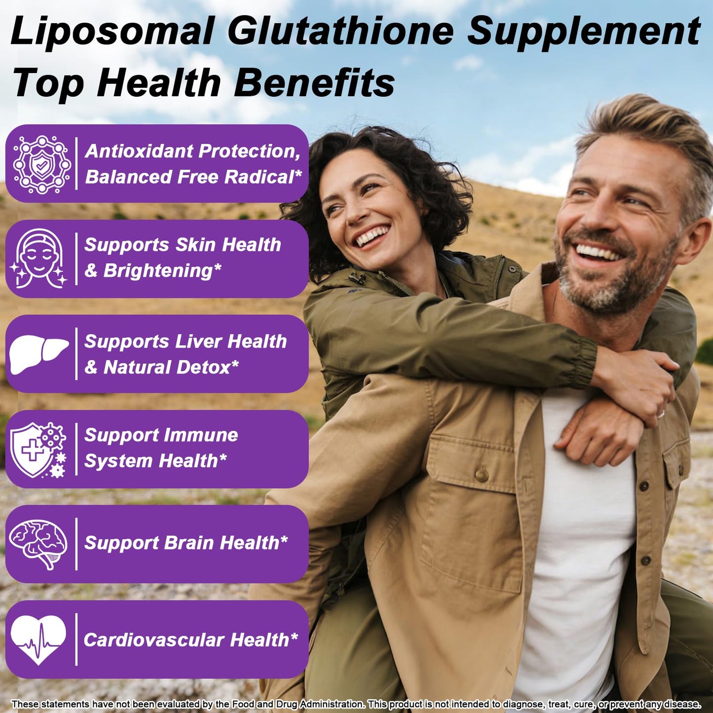 GLOVVUUP Liposomal Glutathione Softgels 120 Count