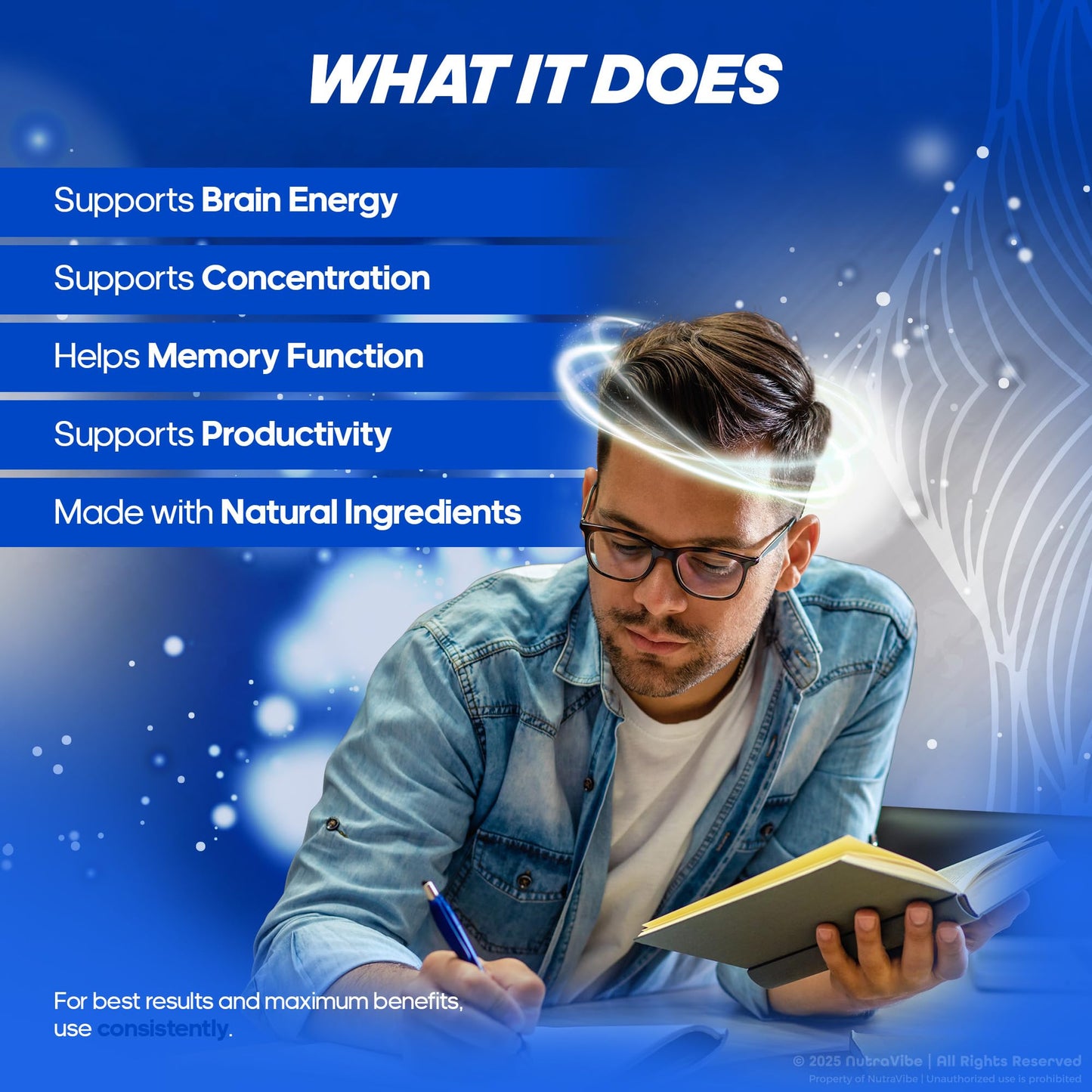 NutraVibe Memory Defender Capsule, 60 Capsules