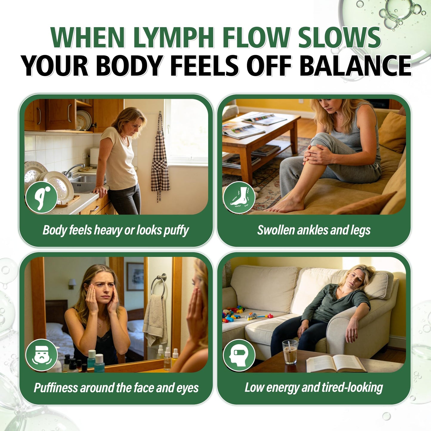 Pikeda Lymphatic Drainage Supplement – Natural Herbal Support for Bloating, Immune Health, Daily Fluid Balance & Lymphatic Wellness, with Echinacea, Dandelion & Burdock Capsules, 60 Count