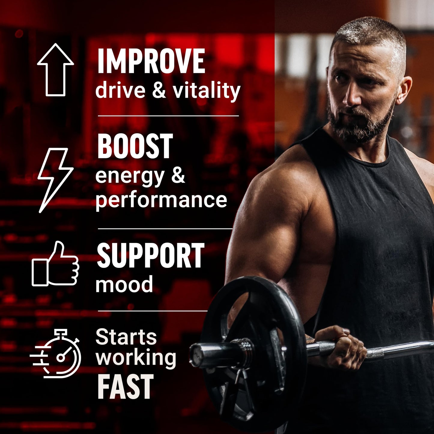 Force Factor Yohimbine Supplement for Men Capsule, 30 Count