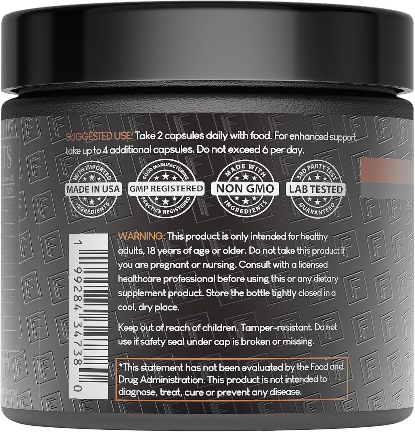 Formulation Factory Shroom Vroom 10-in-1 Mushroom Complex with Lion's Mane, Reishi, Cordyceps, Chaga, Turkey Tail, Tremella, Maitake, Shiitake & More 240 Capsules