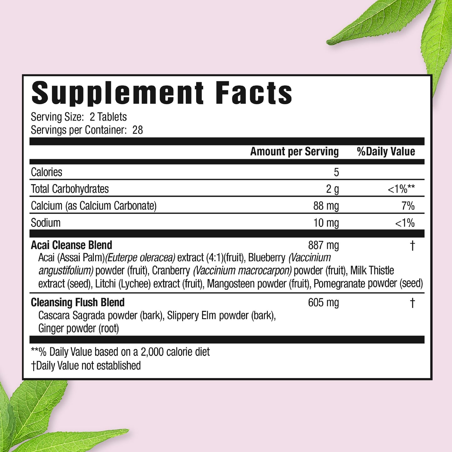 Applied Nutrition Acai Berry Cleanse 14-day 56 Tablets