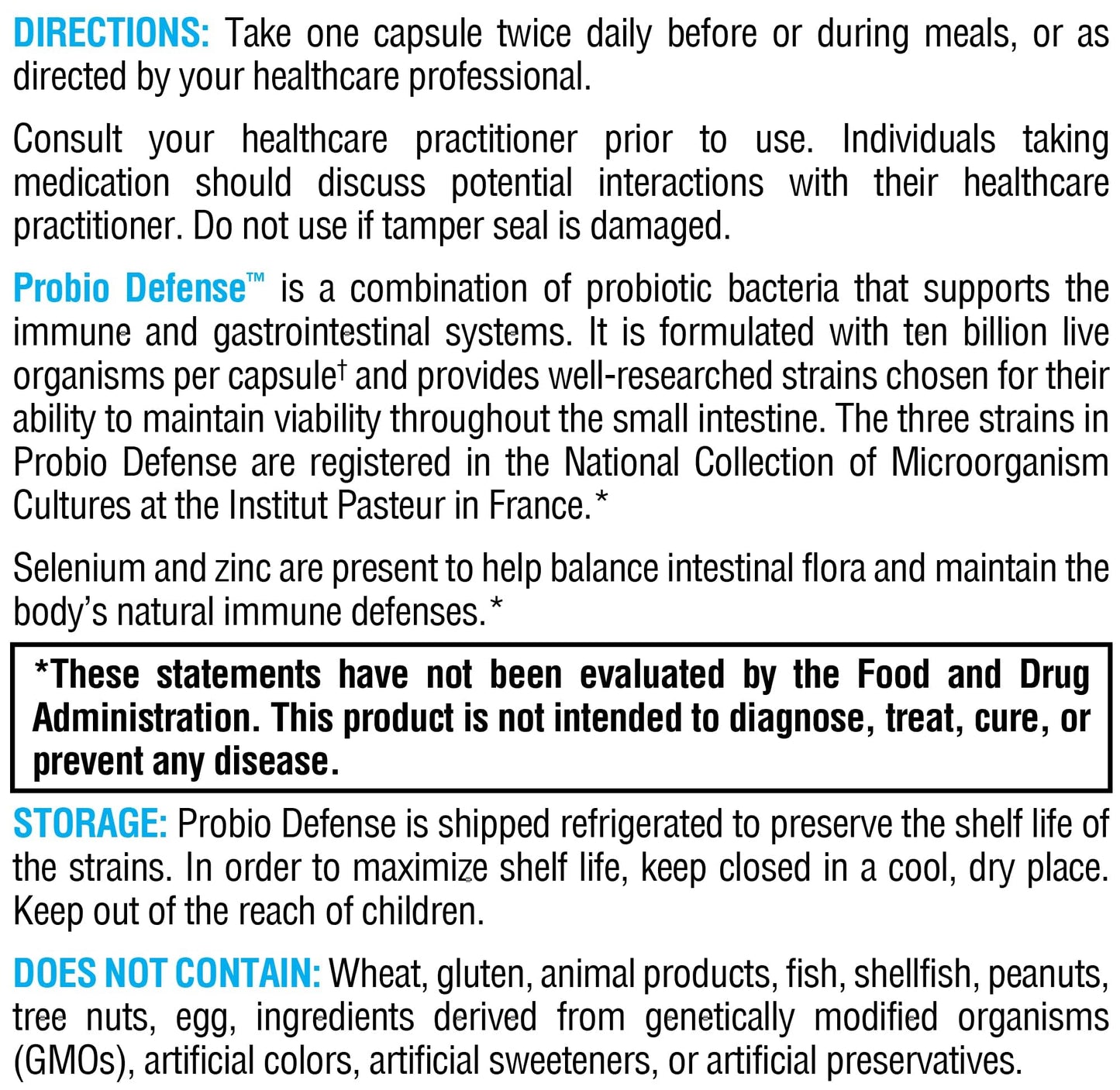 XYMOGEN Probio Defense Capsules 84 Capsules