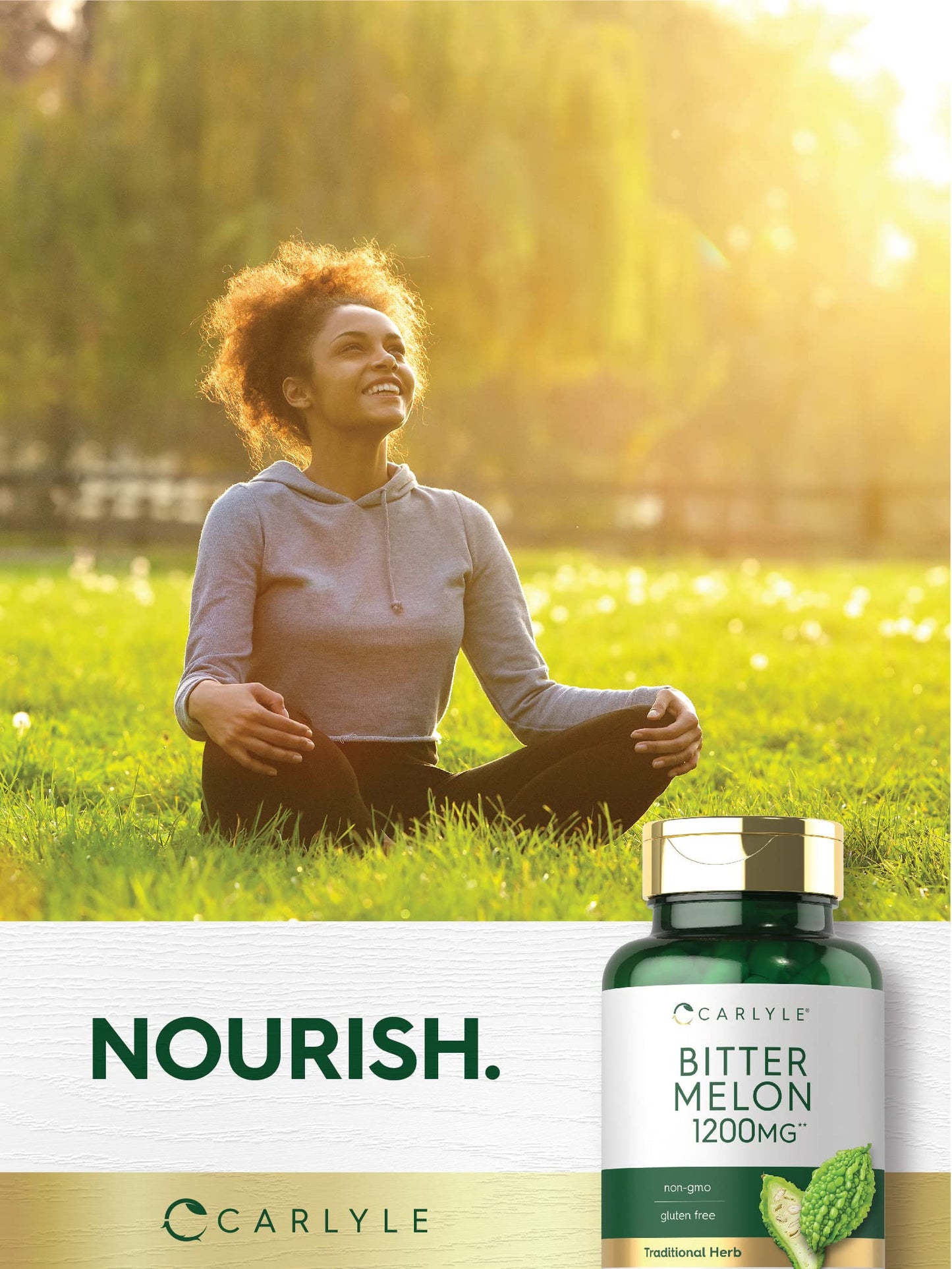 Carlyle Bitter Melon Extract Supplement Capsule, 180 Capsules