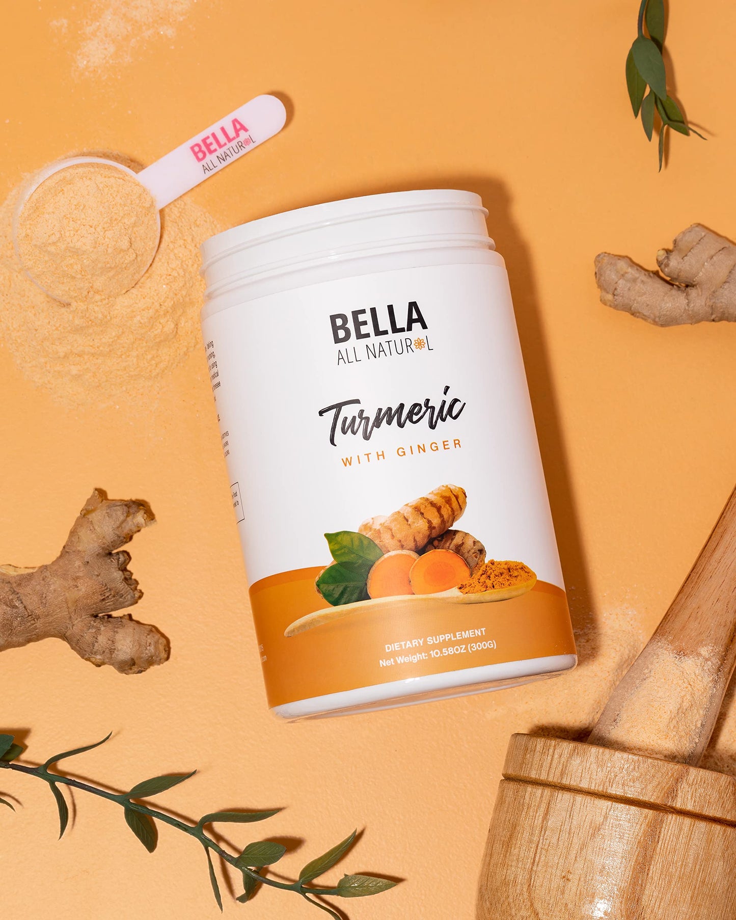 Bella All Natural Turmeric and Ginger Powder 10.5822