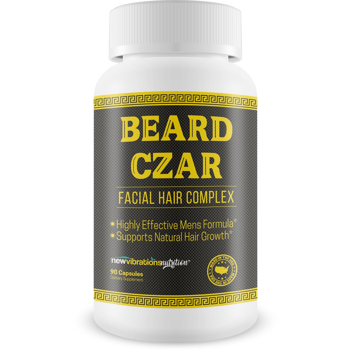 The Beard Czar Facial Hair Complex 60 Capsules