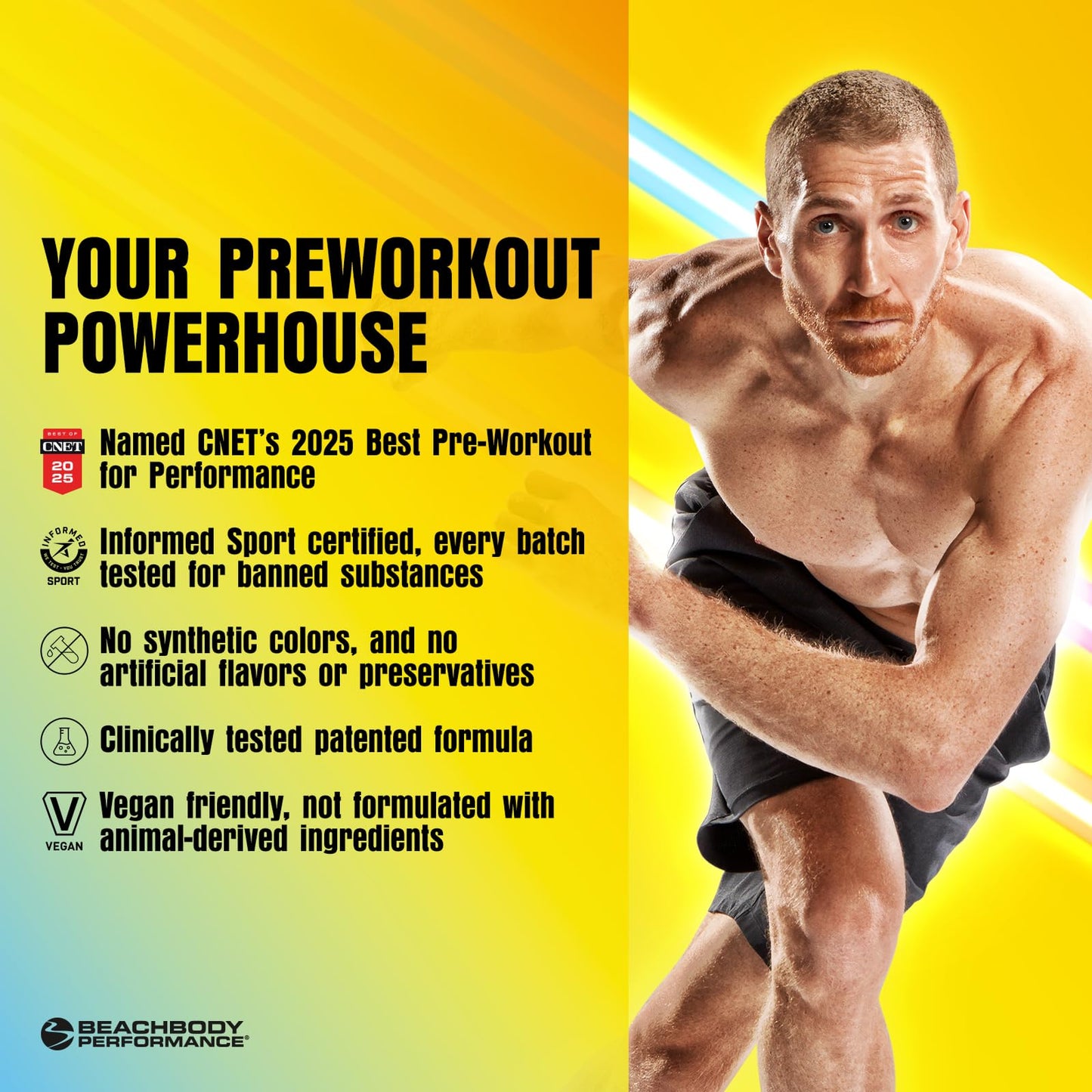 BODi Energize Pre Workout Powder 9.16 oz