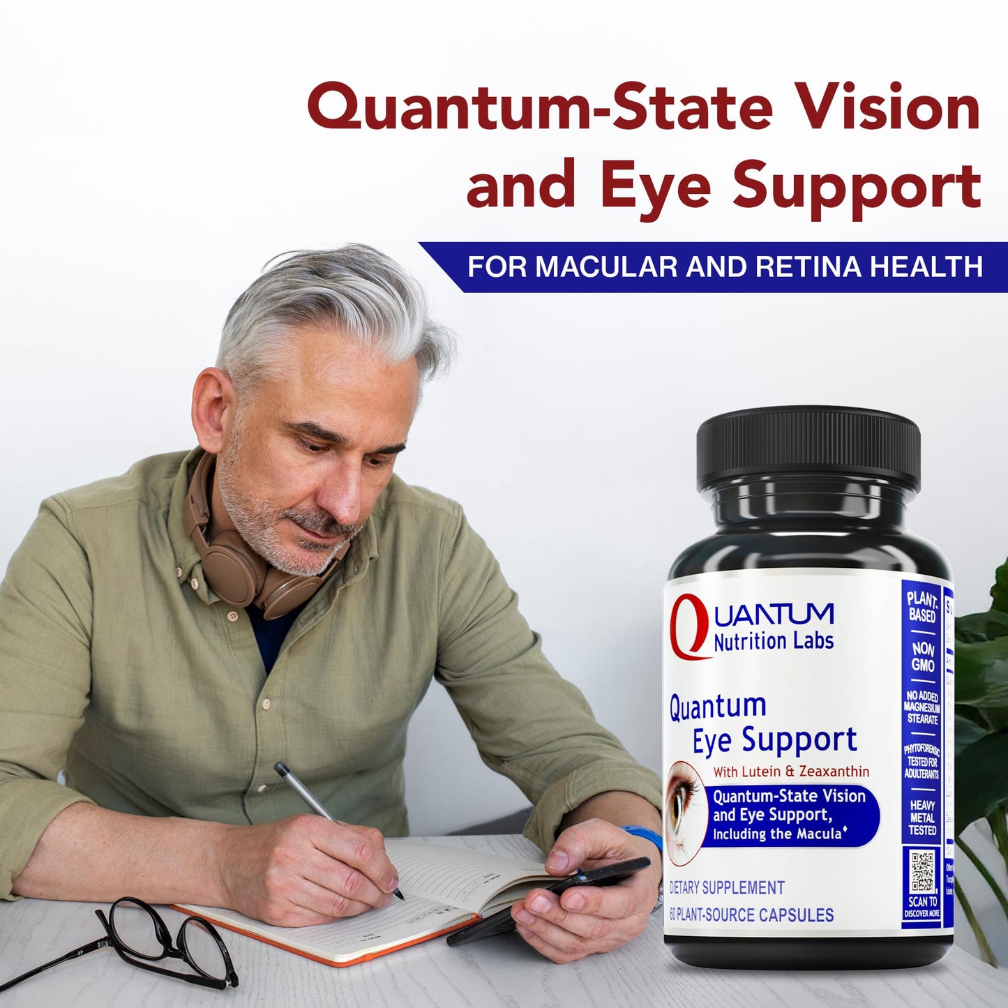 Quantum Nutrition Eye Support Lutein & Zeaxanthin Capsules 60 Count
