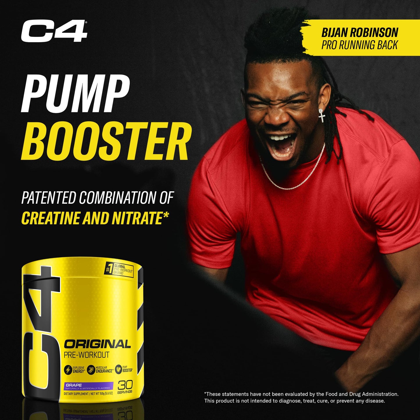 C4 Original Pre Workout Powder 5.6 Ounce