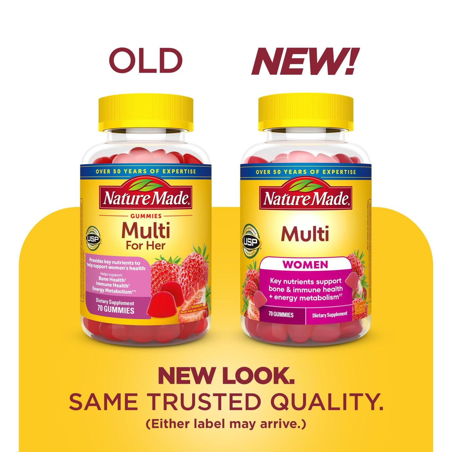 Nature Made Multivitamin For Women Gummy 70 Count