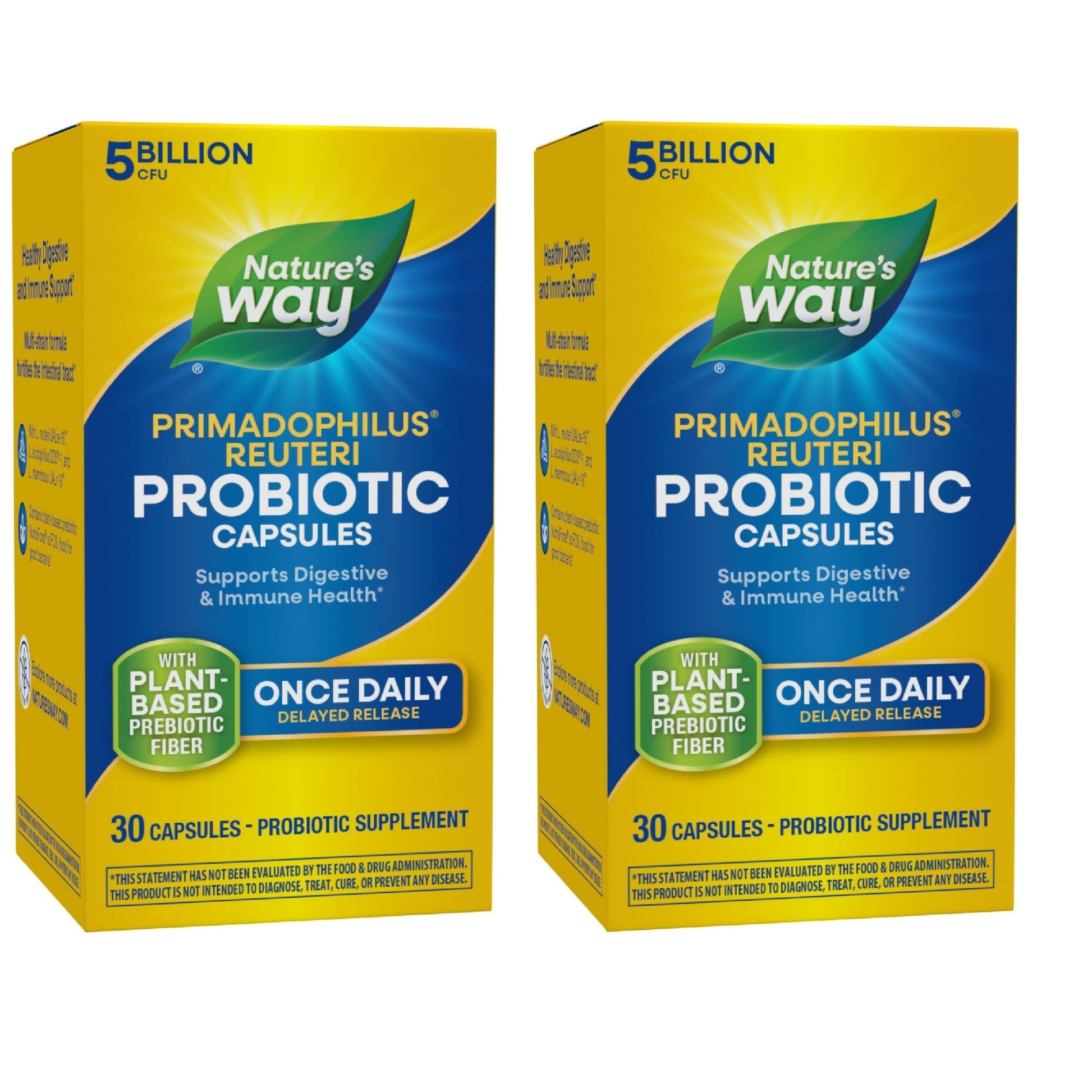 Nature's Way Primadophilus Reuteri Probiotic Capsule, 60 Capsules