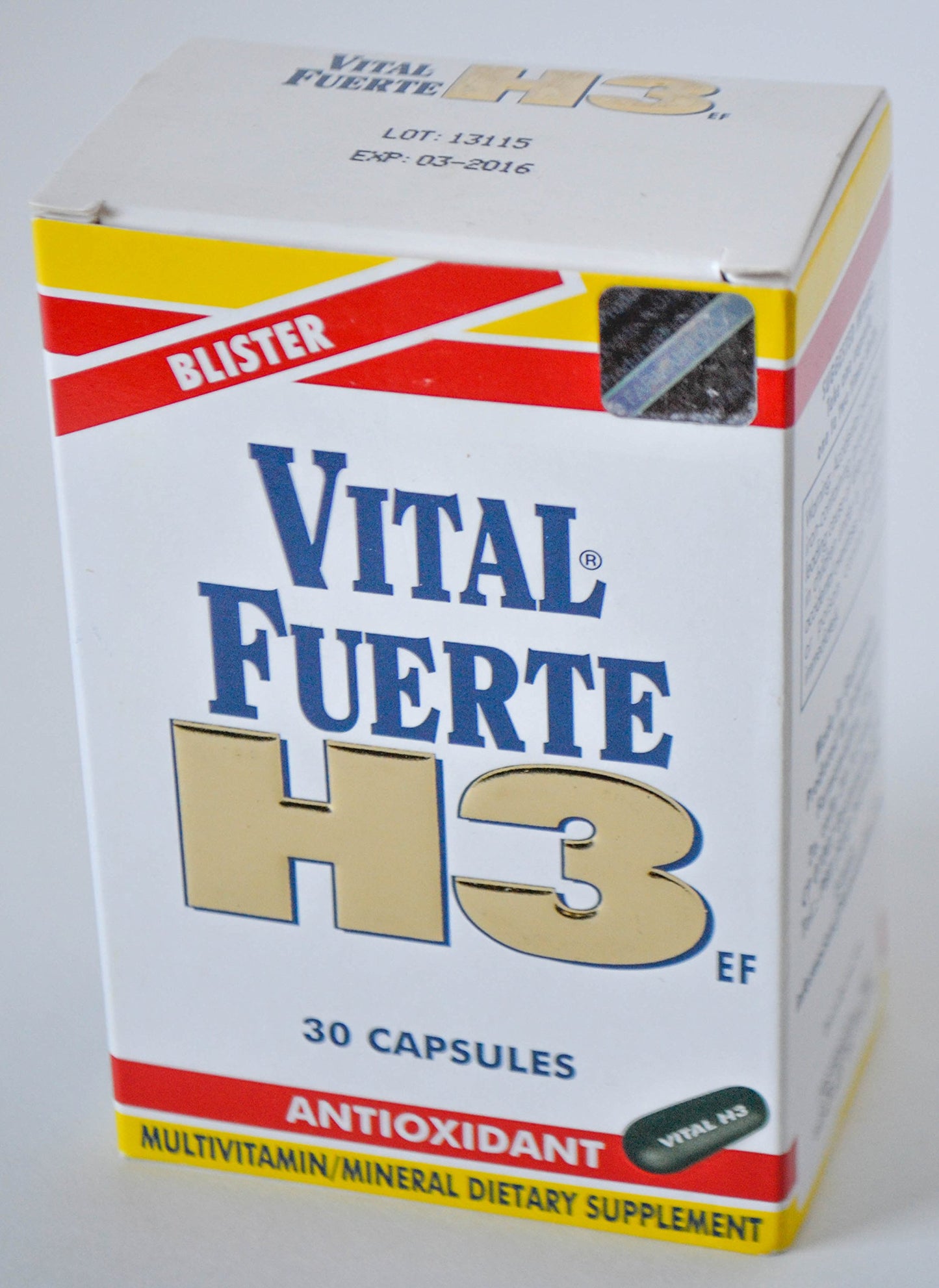 VIGUMYO H3 Vitamins And Minerals Dietary Supplement Capsules, 30 Count