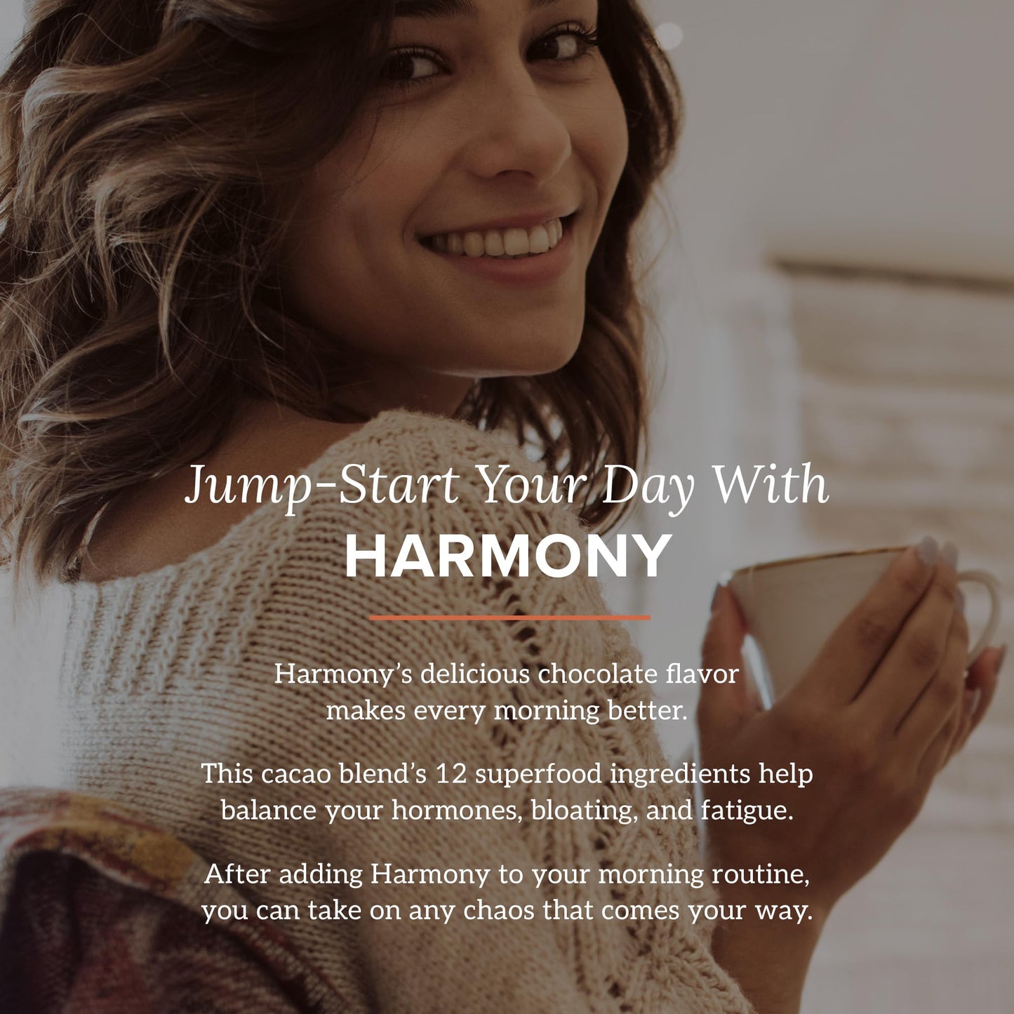 Organifi Harmony Hormone Balance for Women with Cacao Superfood Powder, 9.52 Ounce