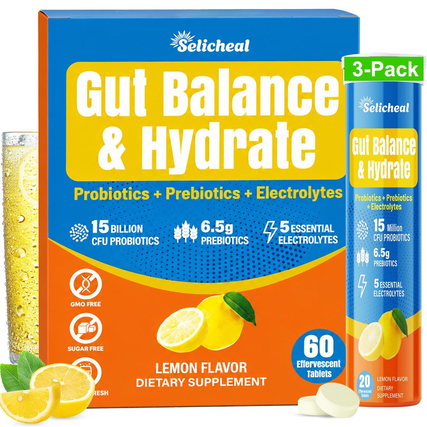 Selicheal Electrolyte Tablets, 60 Tablets
