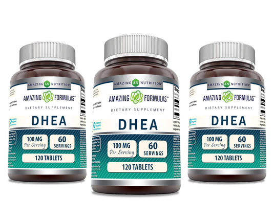 Amazing Nutrition DHEA 100 mg Tablet, 360 Tablets