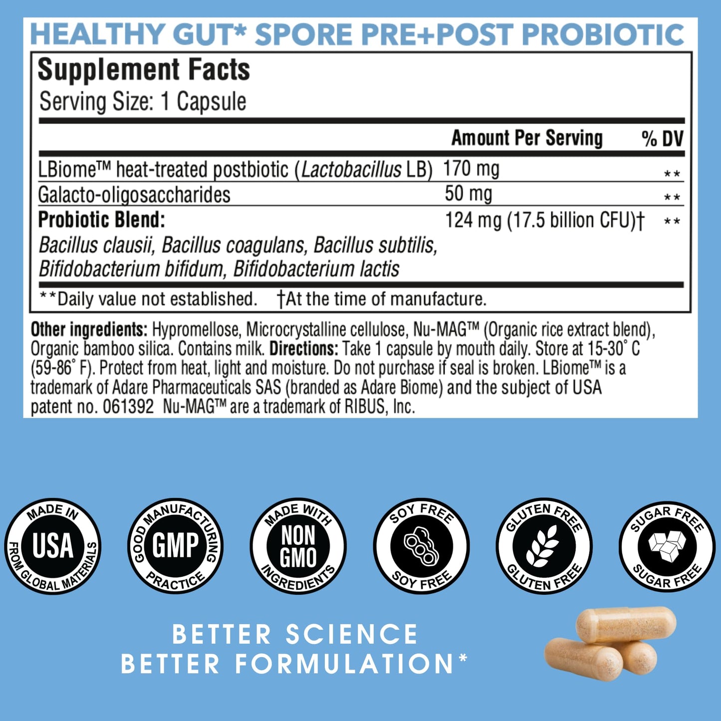 StellaLife Probiotics Oral & Gut Prebiotics Post Probiotics Kit Capsule & Lozenges 120